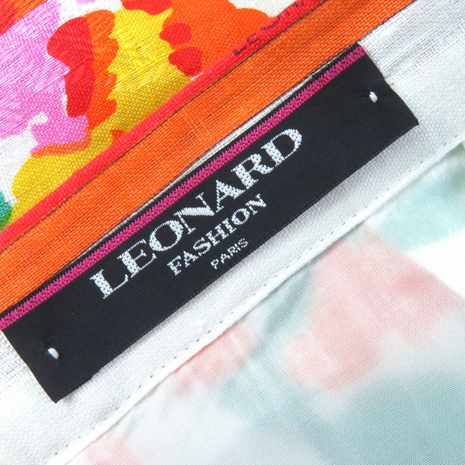 LEONARD FASHION Floral Logo Tight Skirt