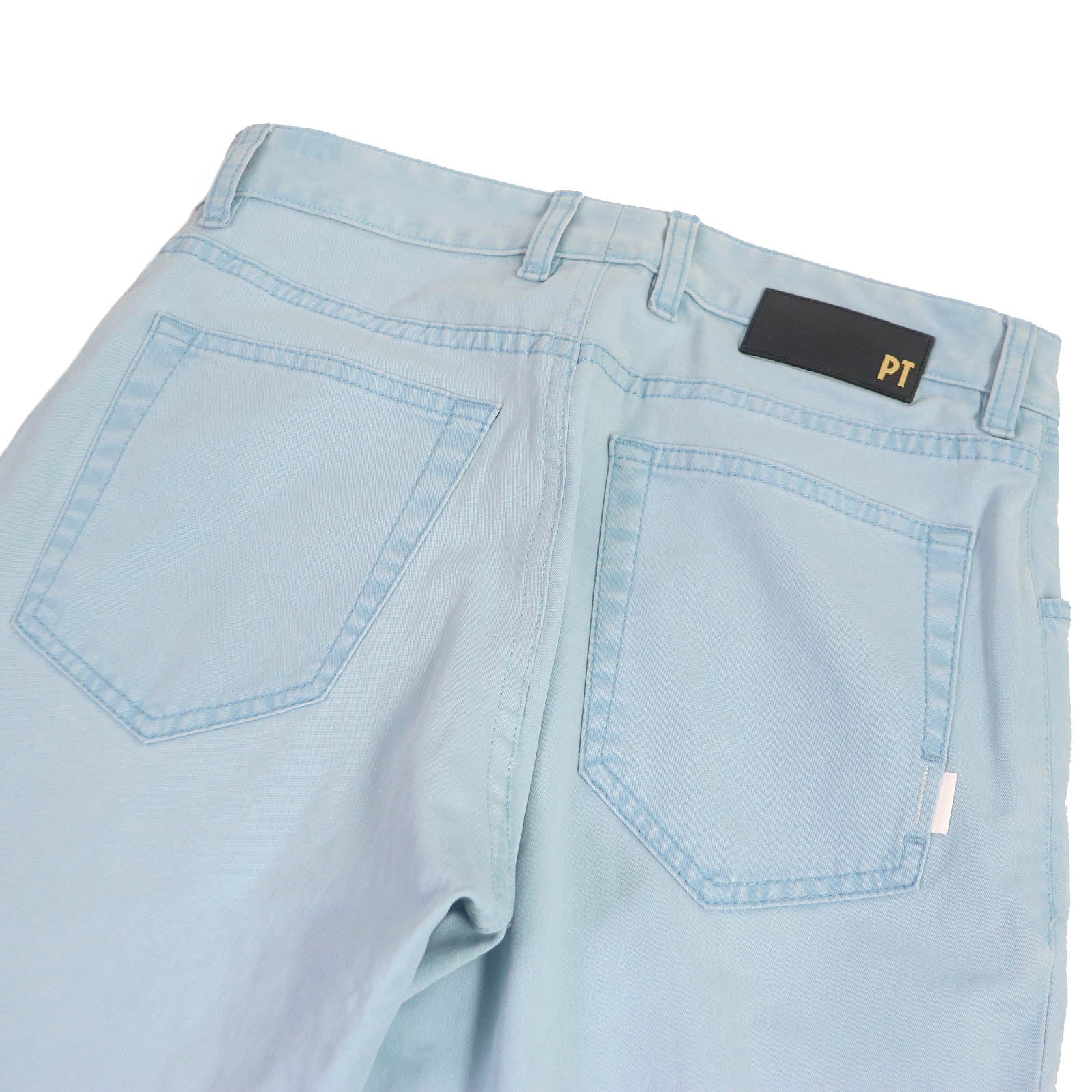 PT01 Torino Tapered Stretch Pants Light Blue