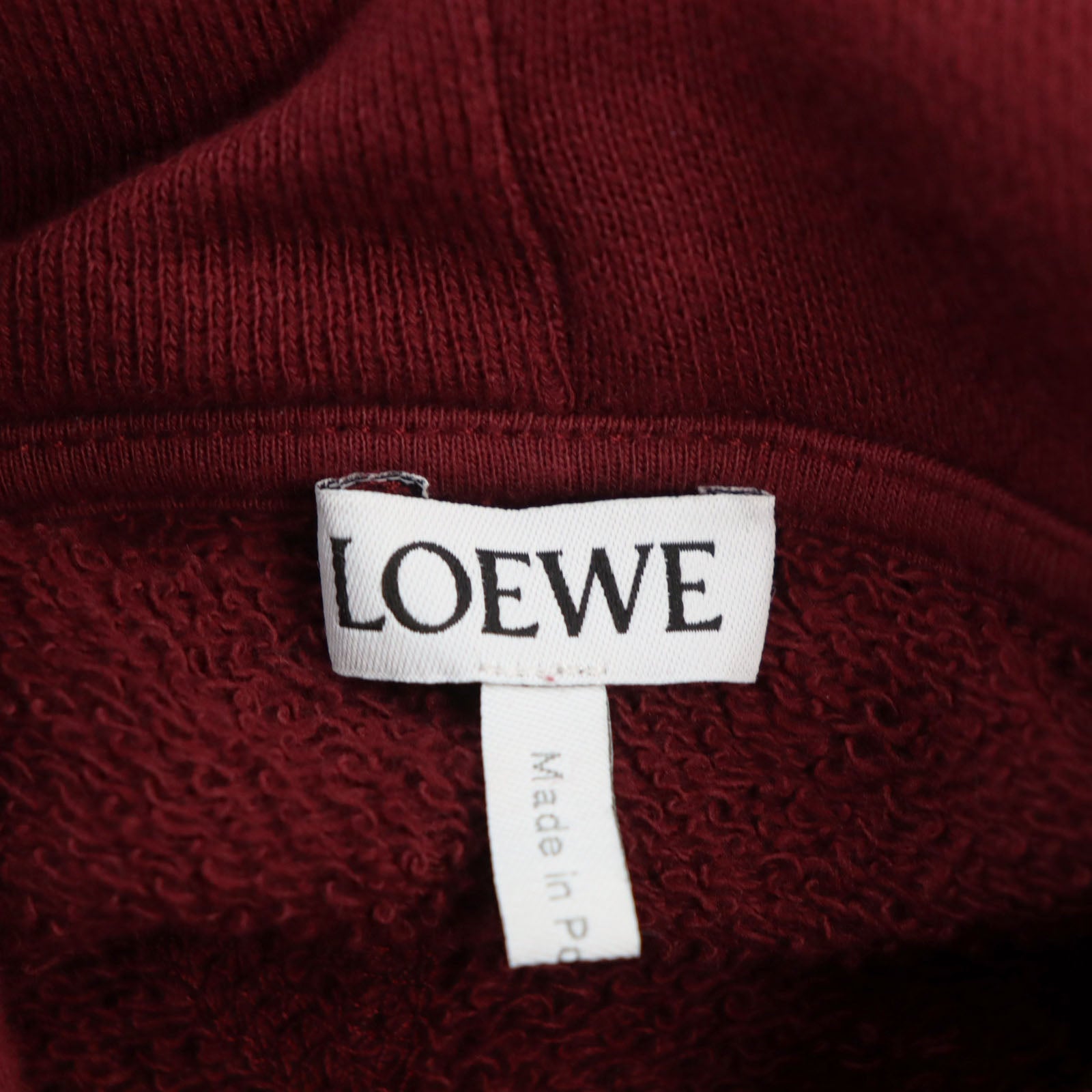 Loewe Anagram Embroidered Hoodie Sweatshirt M