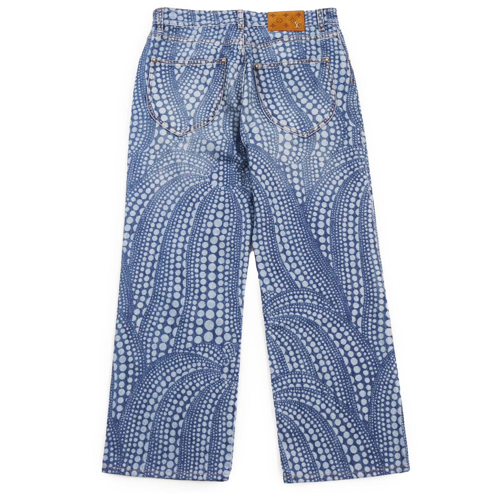 Louis Vuitton Yayoi Kusama Pumpkin Denim Pants