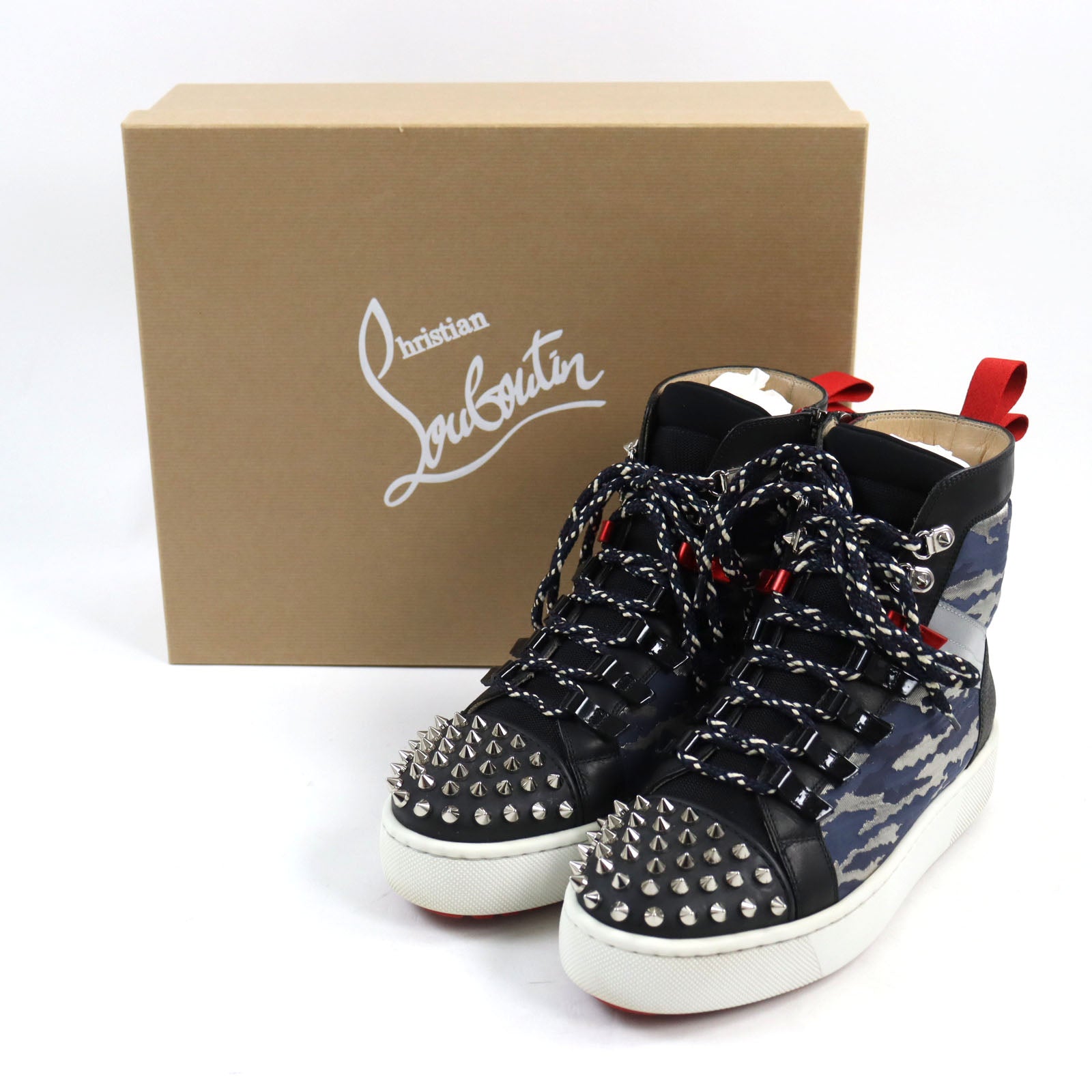 Christian Louboutin Louis Orlato Flat Moire Sneakers