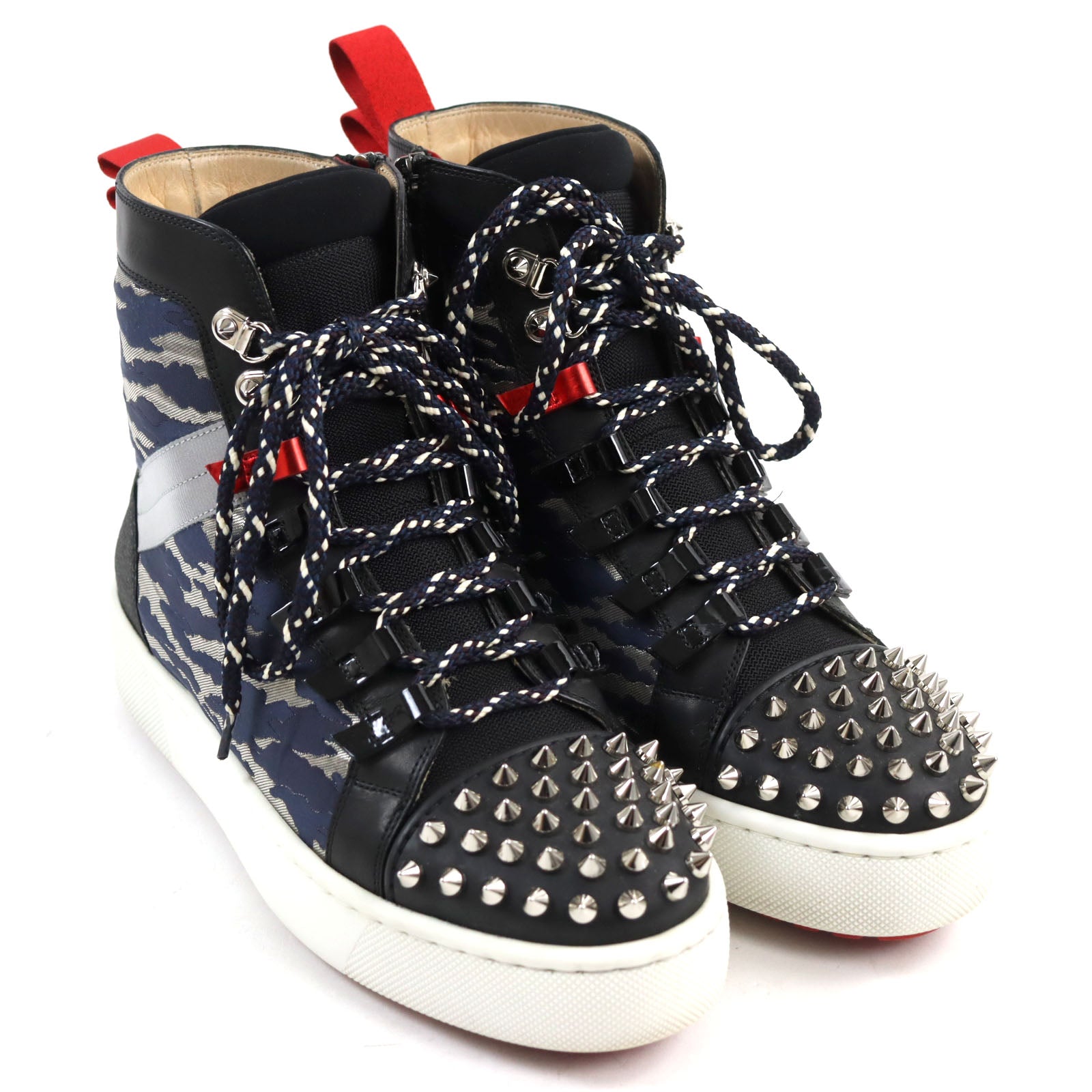 Christian Louboutin Louis Orlato Flat Moire Sneakers