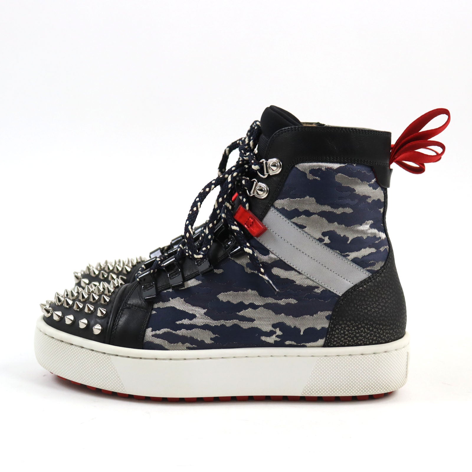 Christian Louboutin Louis Orlato Flat Moire Sneakers