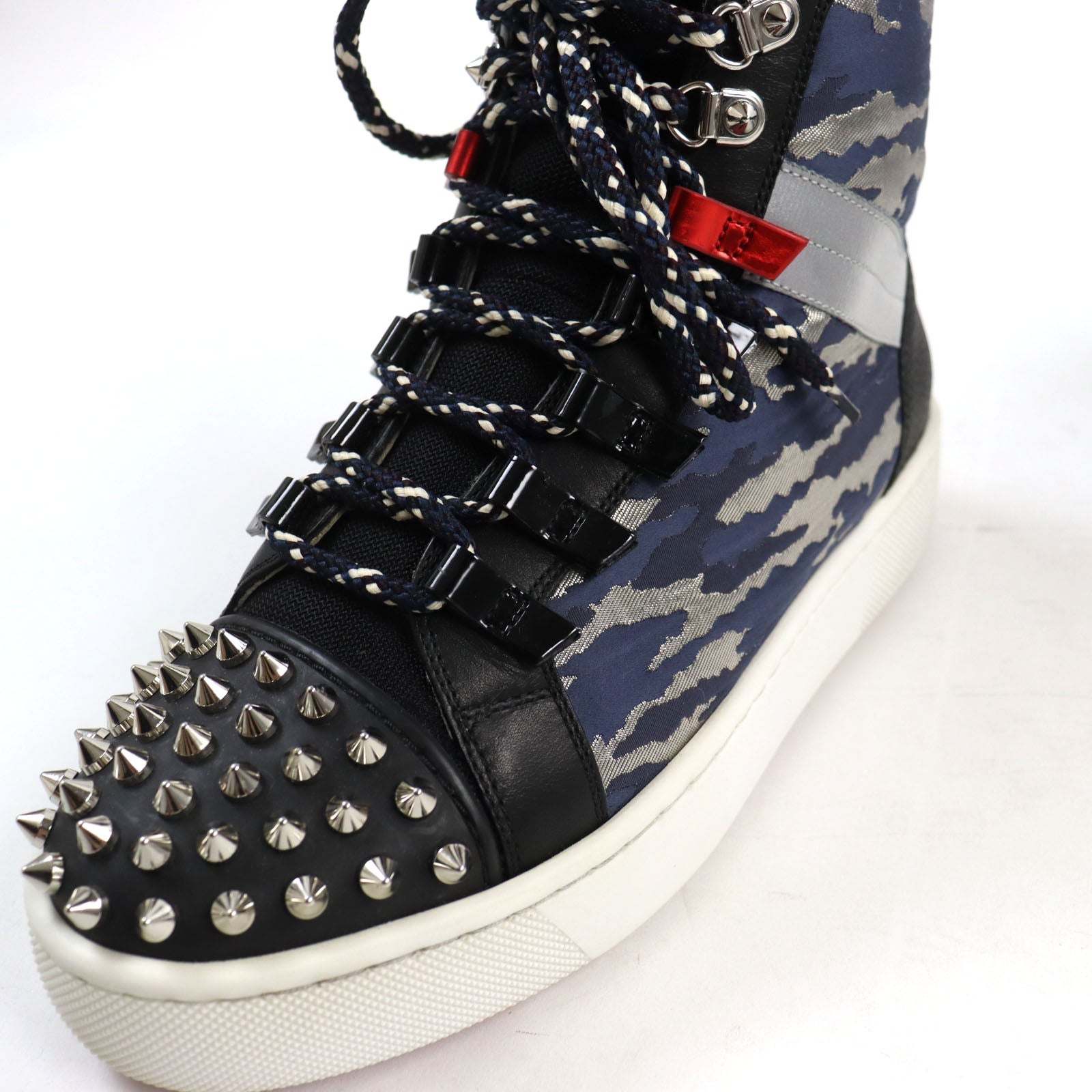 Christian Louboutin Louis Orlato Flat Moire Sneakers