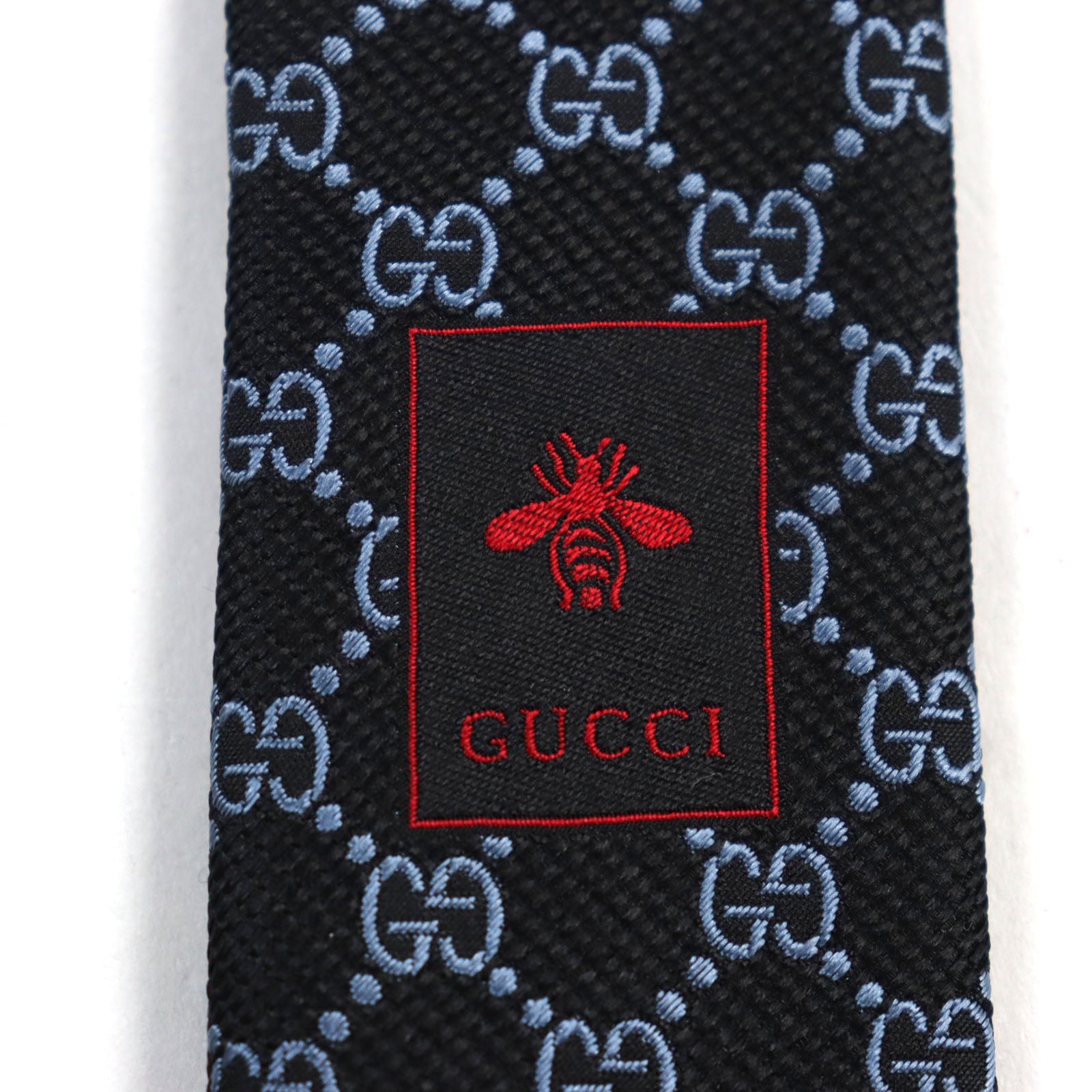 Gucci Silk GG Pattern Jacquard Tie