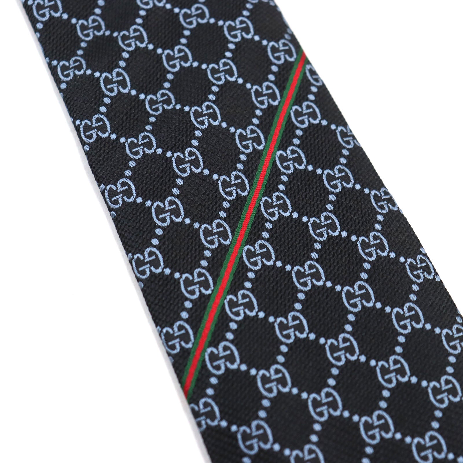 Gucci Silk GG Pattern Jacquard Tie