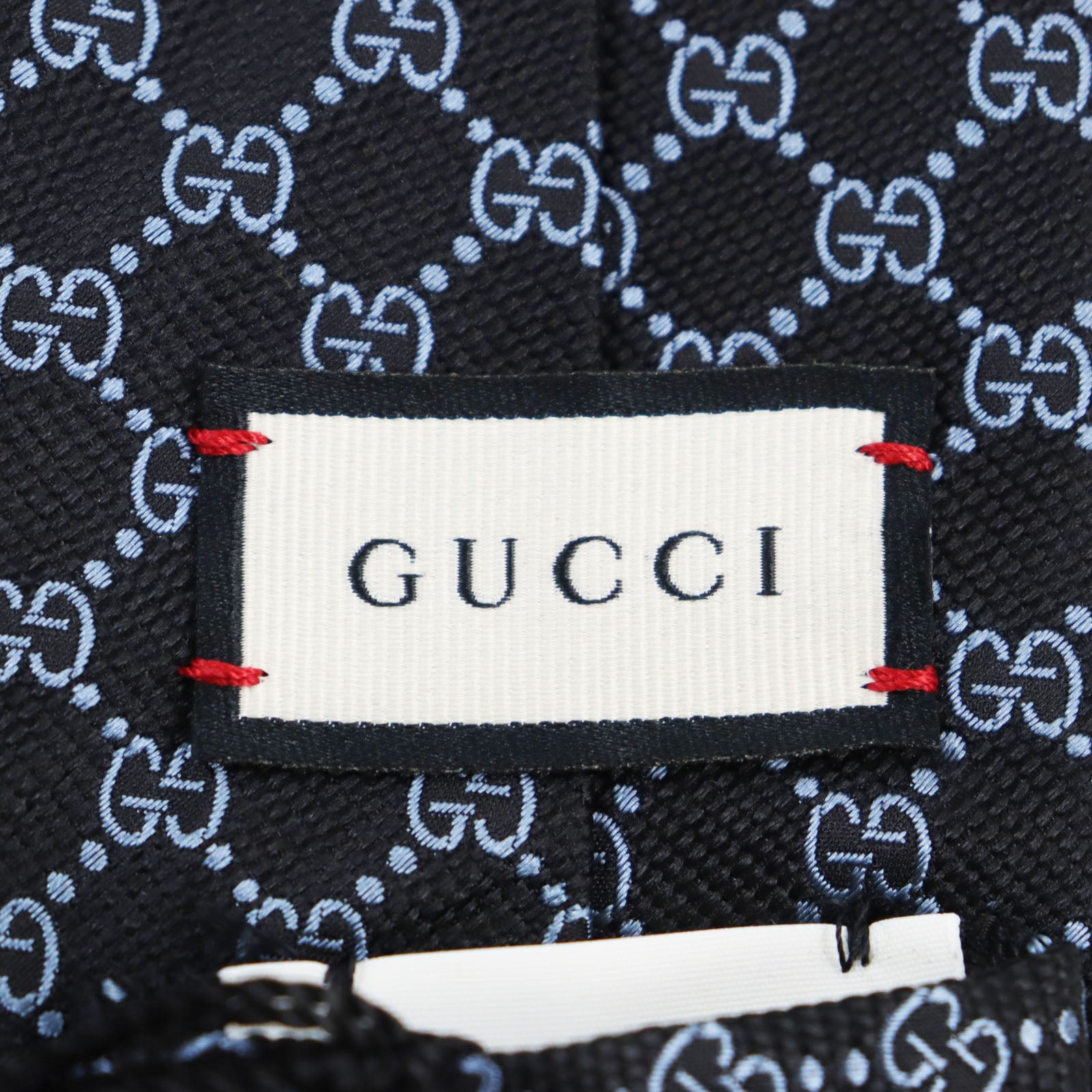 Gucci Silk GG Pattern Jacquard Tie