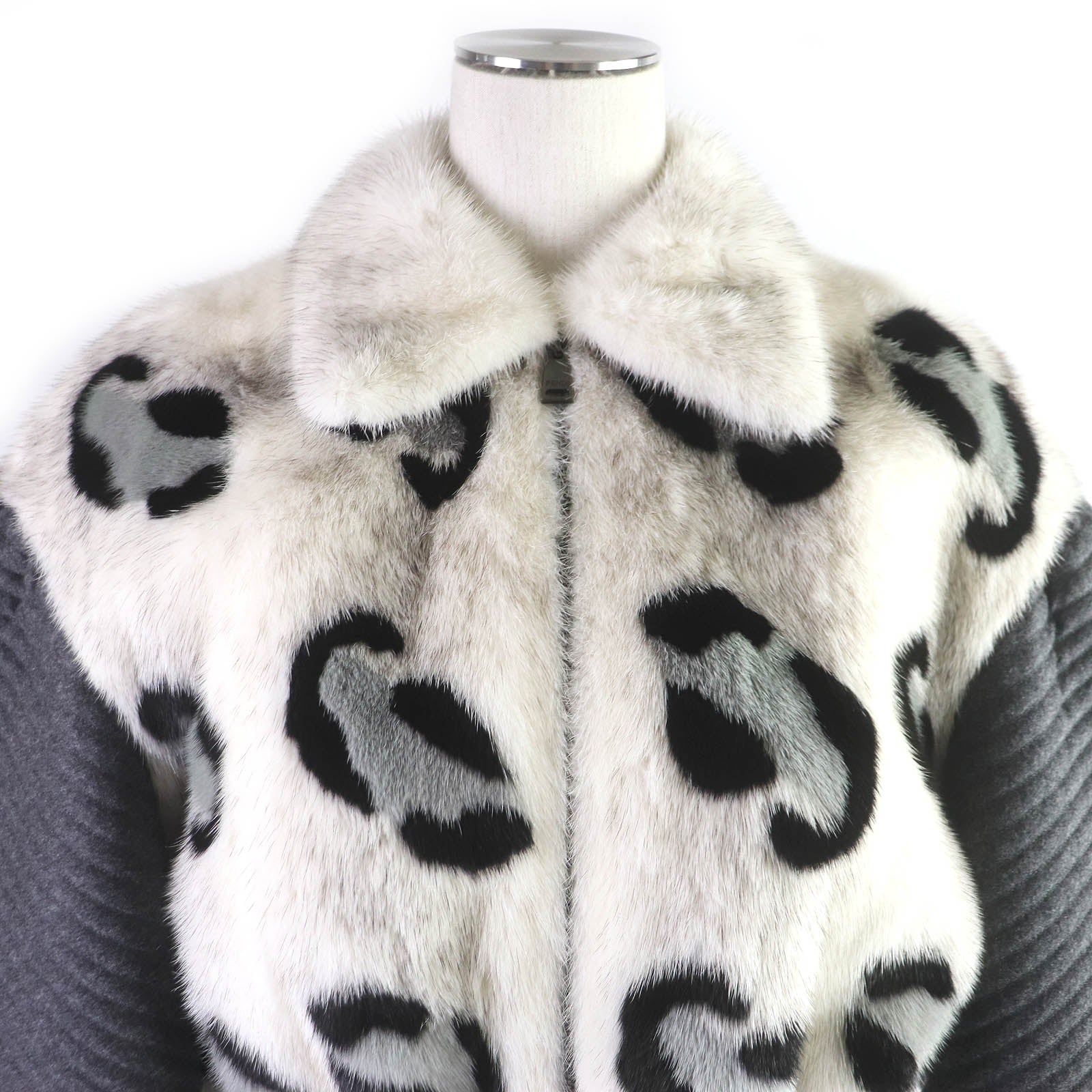 Fendi Mink Wool Cashmere Blouson FNE60I