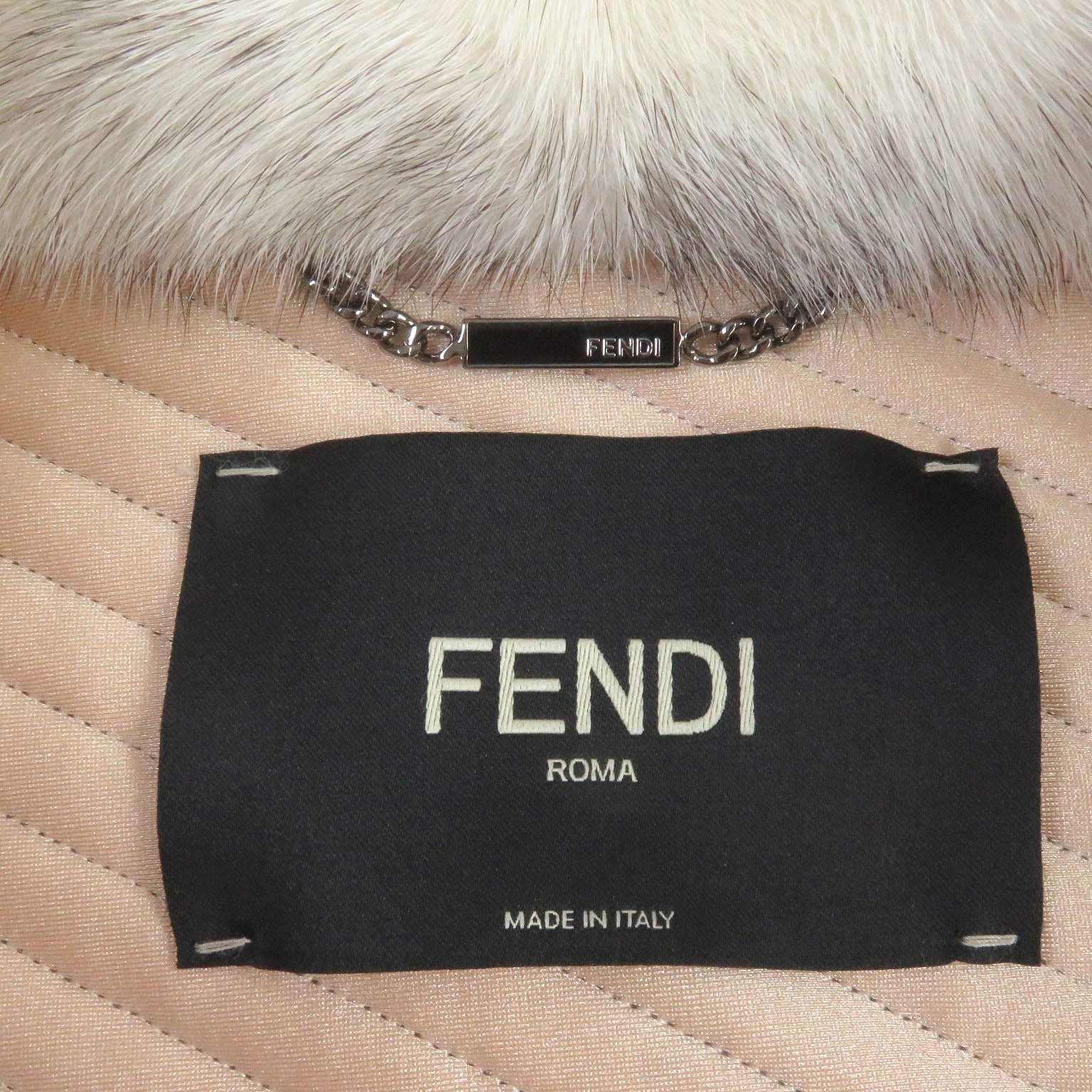 Fendi Mink Wool Cashmere Blouson FNE60I