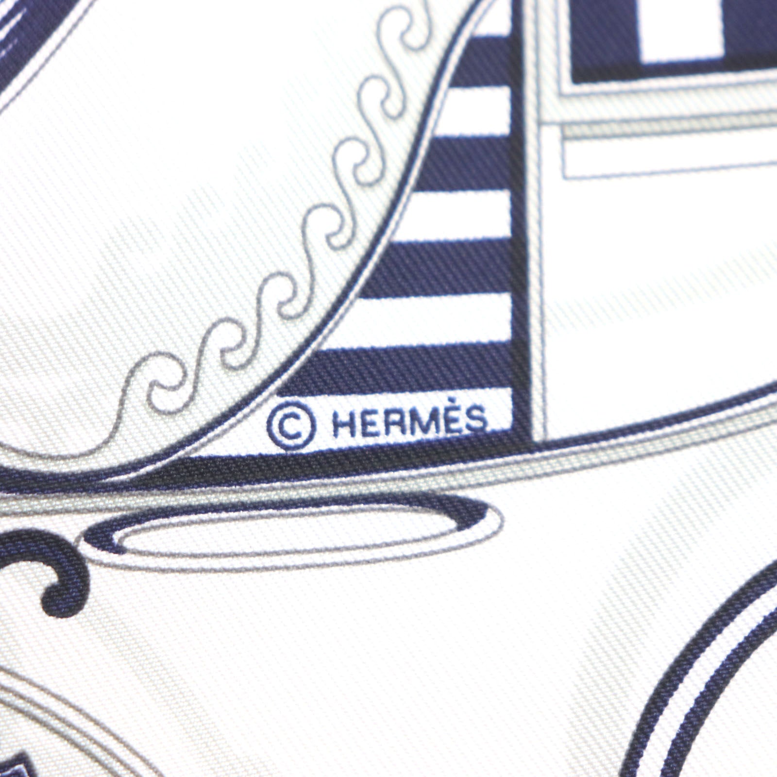 Hermes Silk Scarf Voiture en Equilibrium