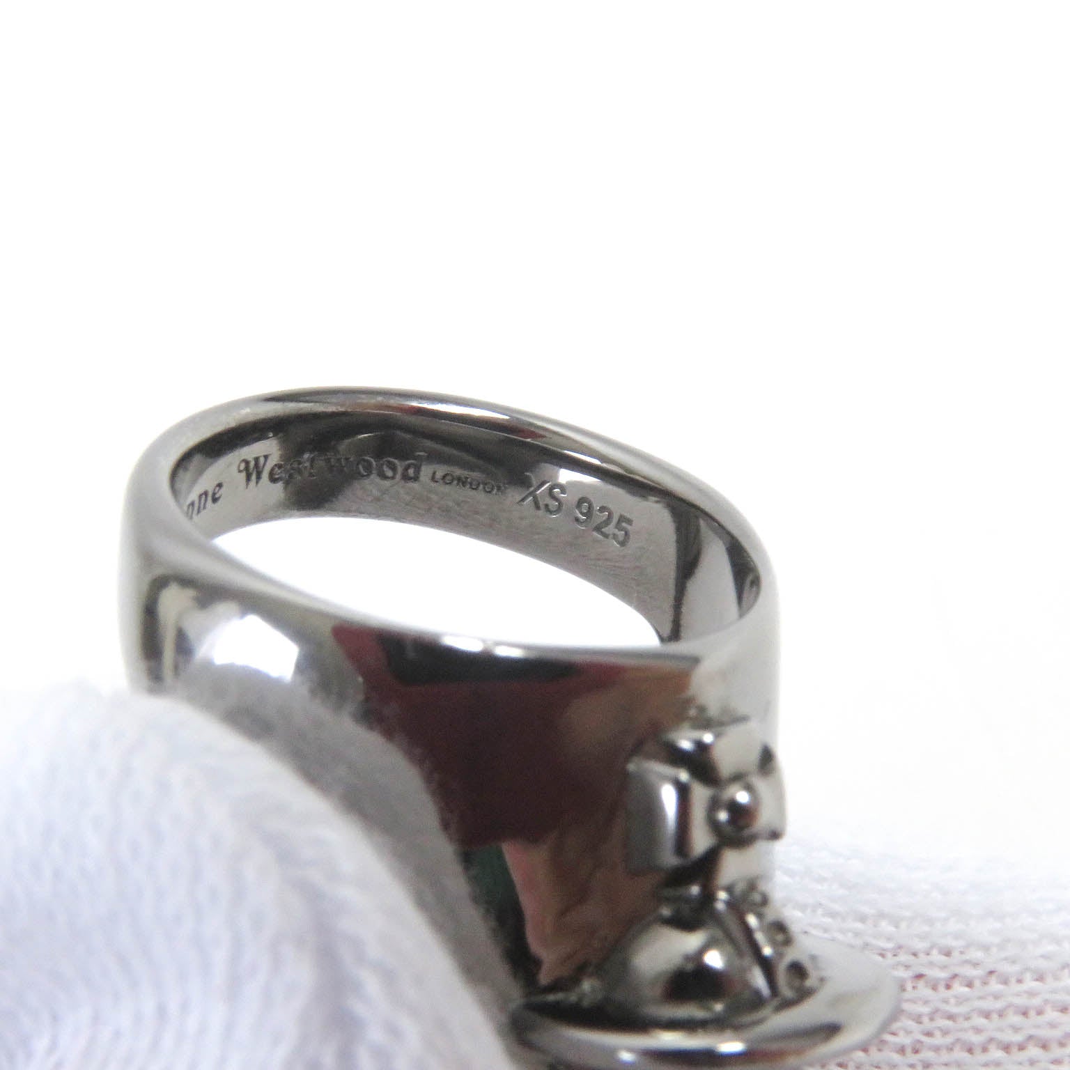 Vivienne Westwood Orb Armor Ring SV925 XS