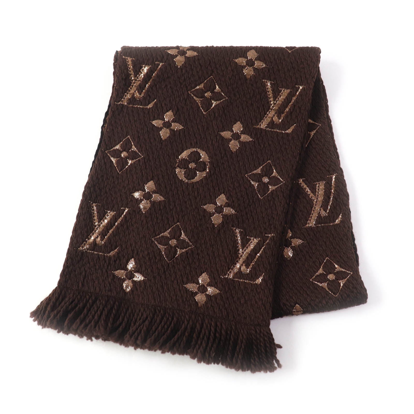 Louis Vuitton Monogram Shine Knit Scarf