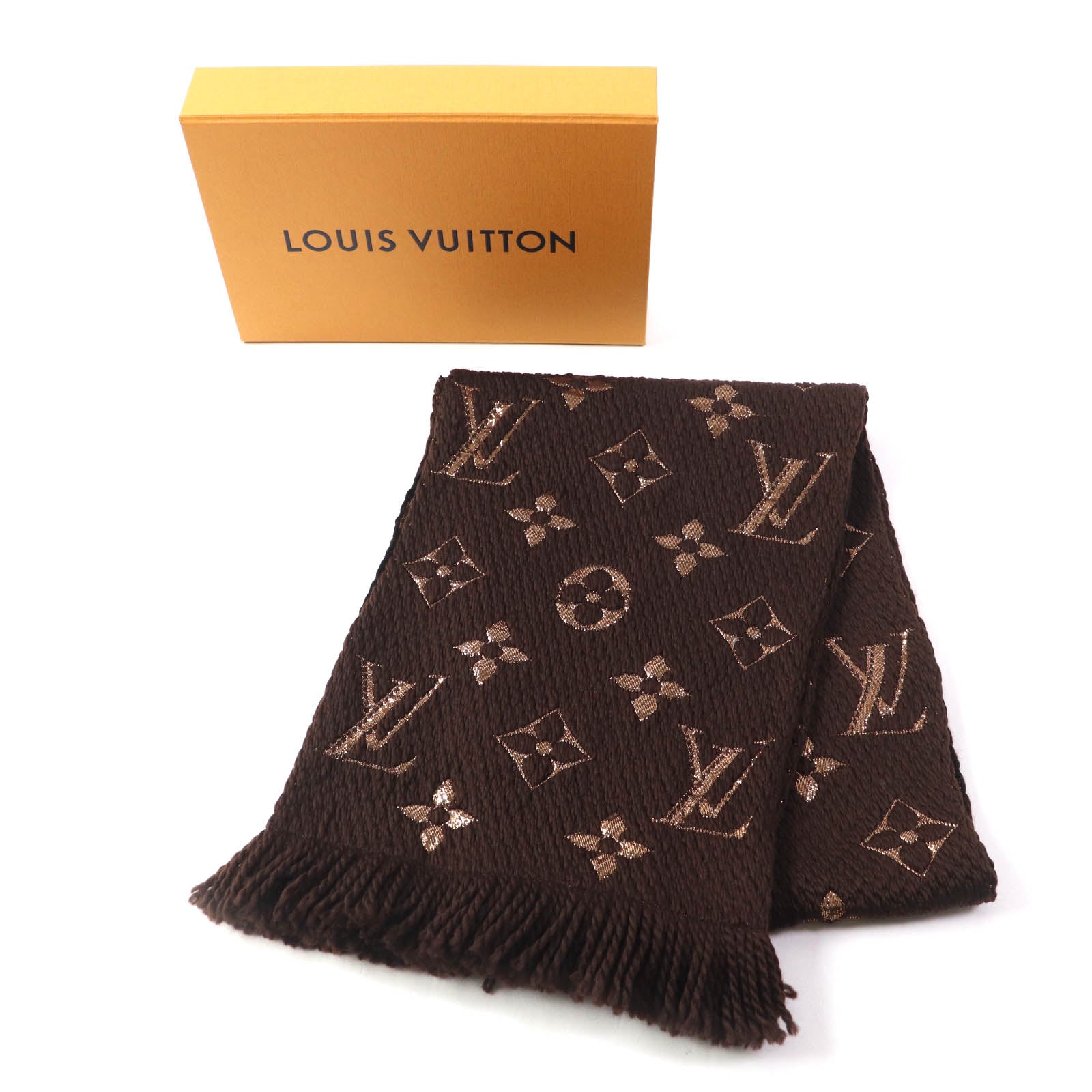 Louis Vuitton Monogram Shine Knit Scarf