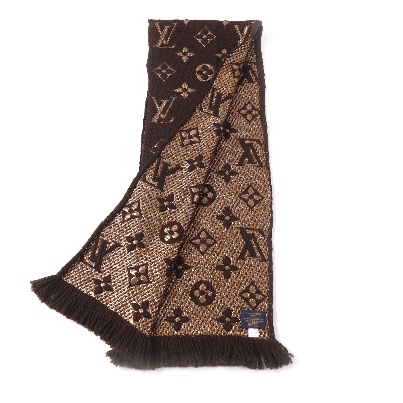 Louis Vuitton Monogram Shine Knit Scarf