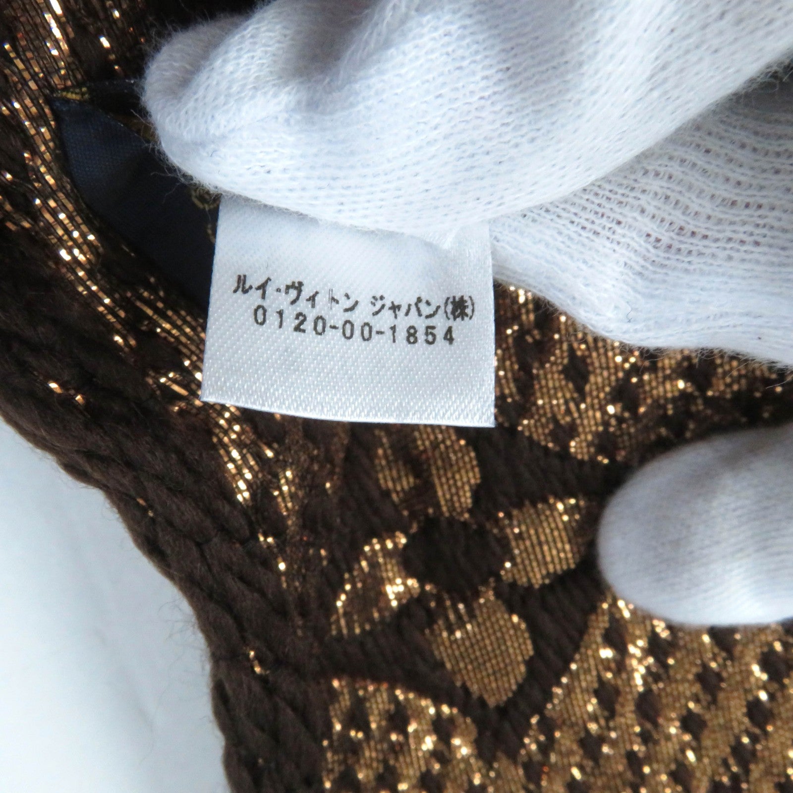 Louis Vuitton Monogram Shine Knit Scarf