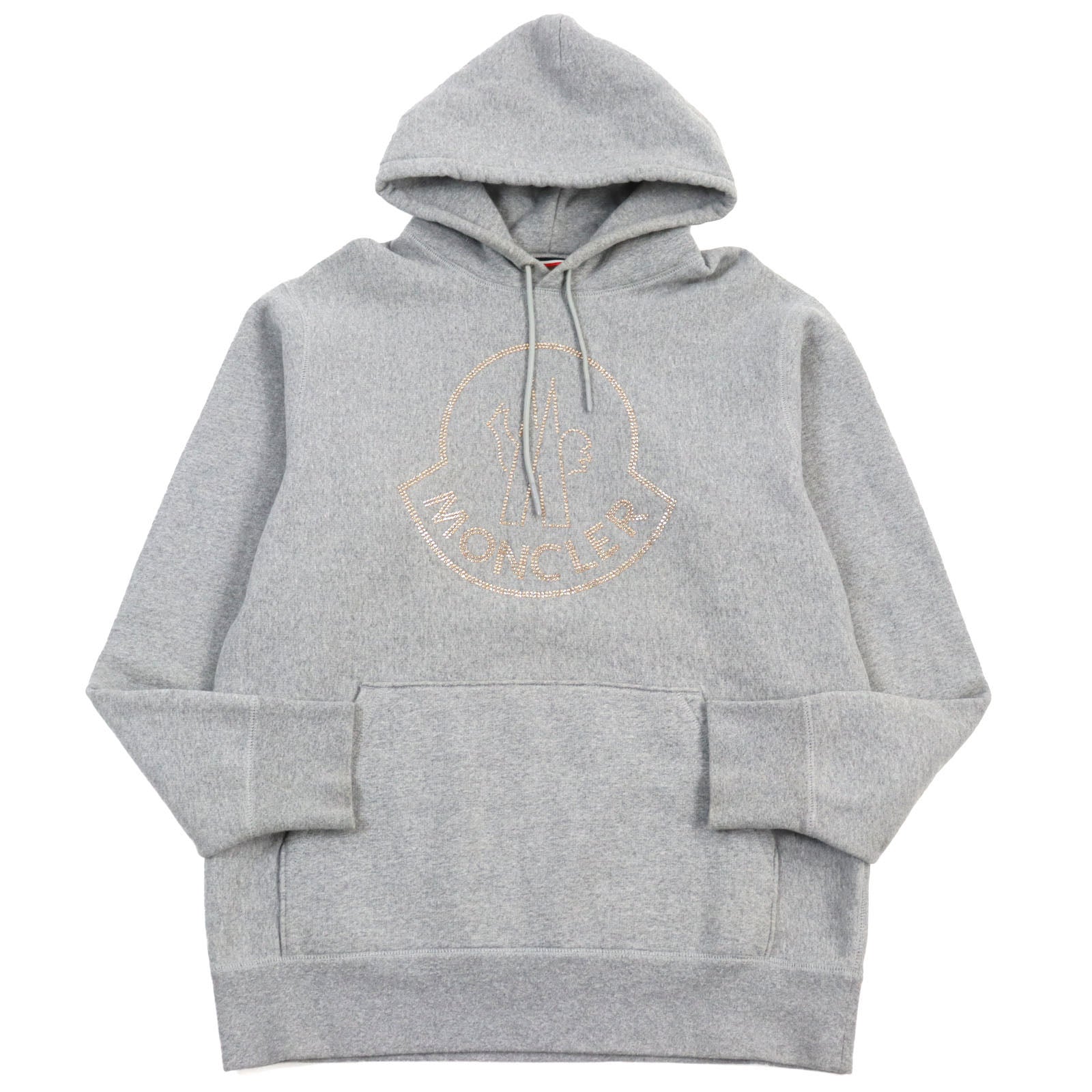 Moncler MAGLIA Cotton Logo Pullover Hoodie