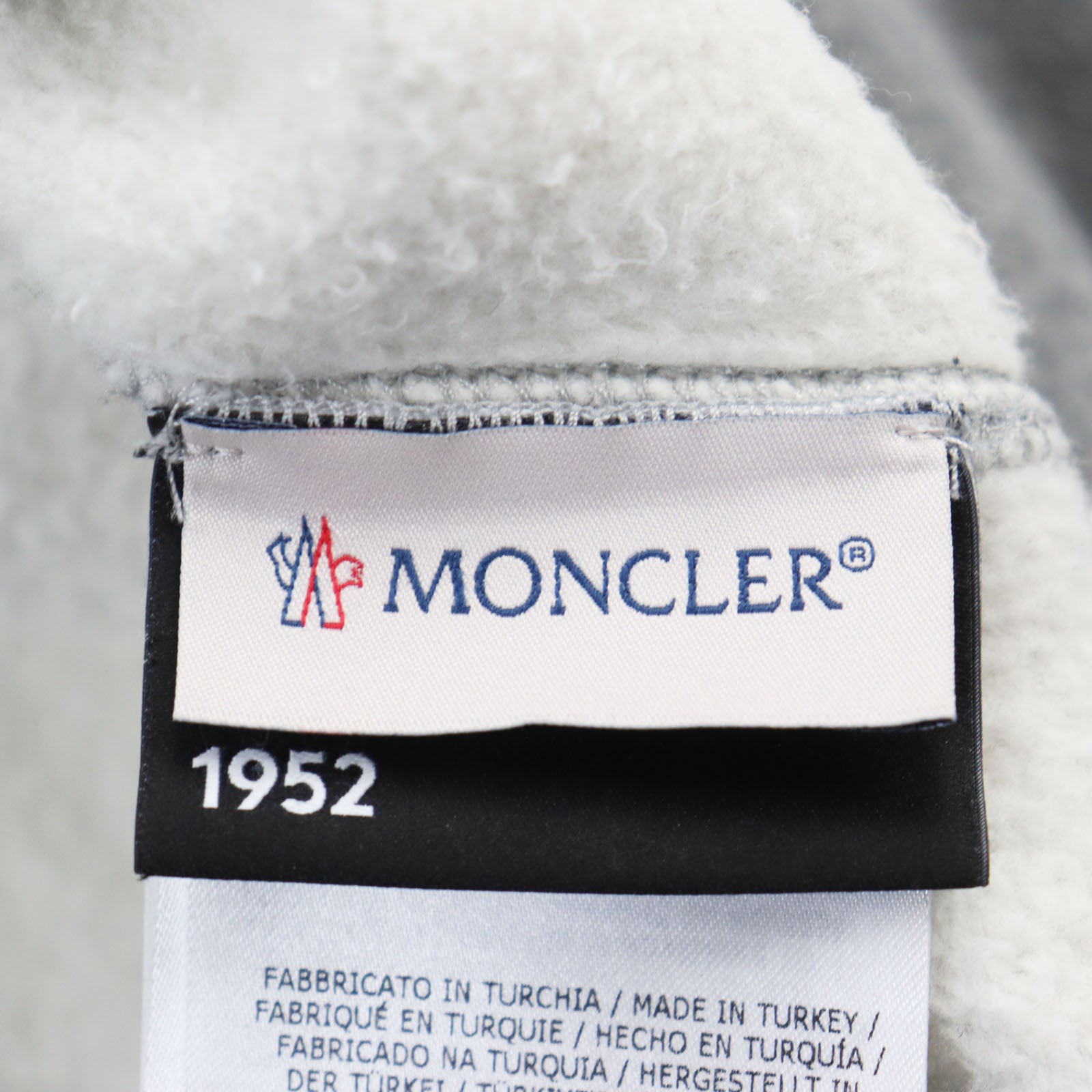 Moncler MAGLIA Cotton Logo Pullover Hoodie