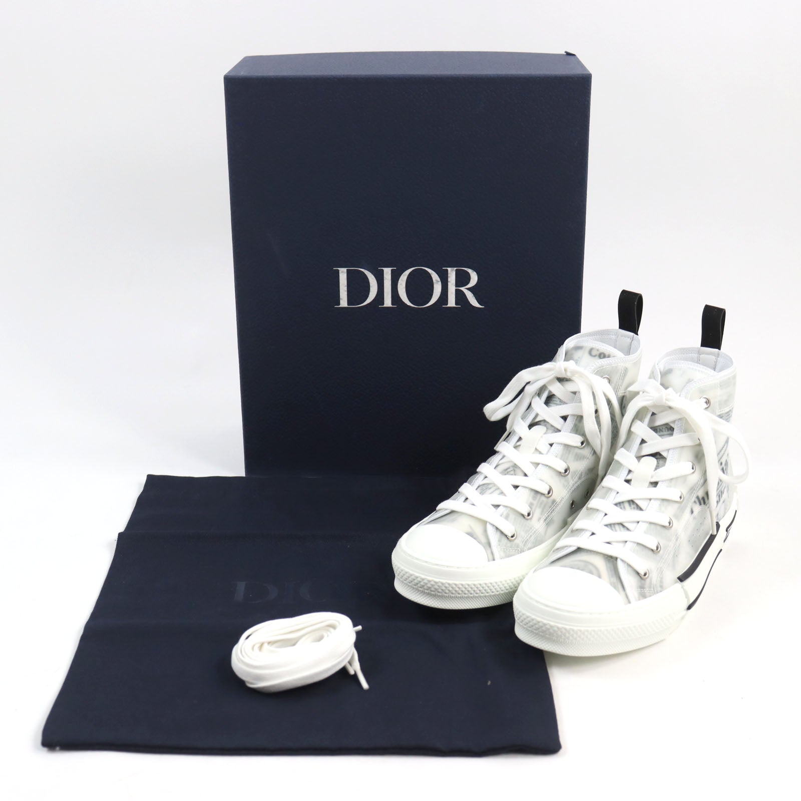 Dior B23 Oblique High Top Sneakers 41