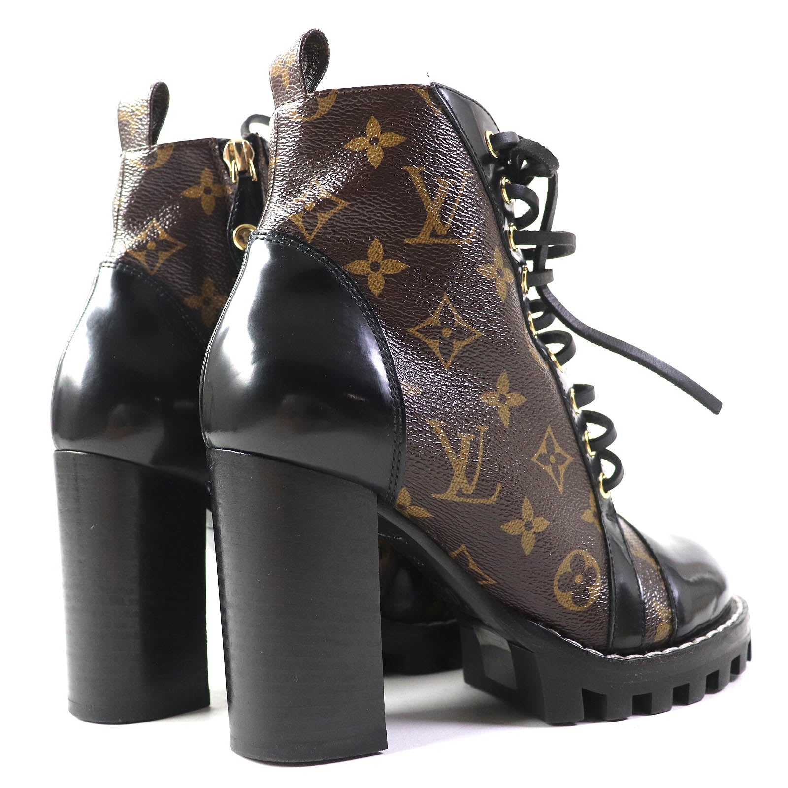 Louis Vuitton Star Trail Leather Ankle Boots