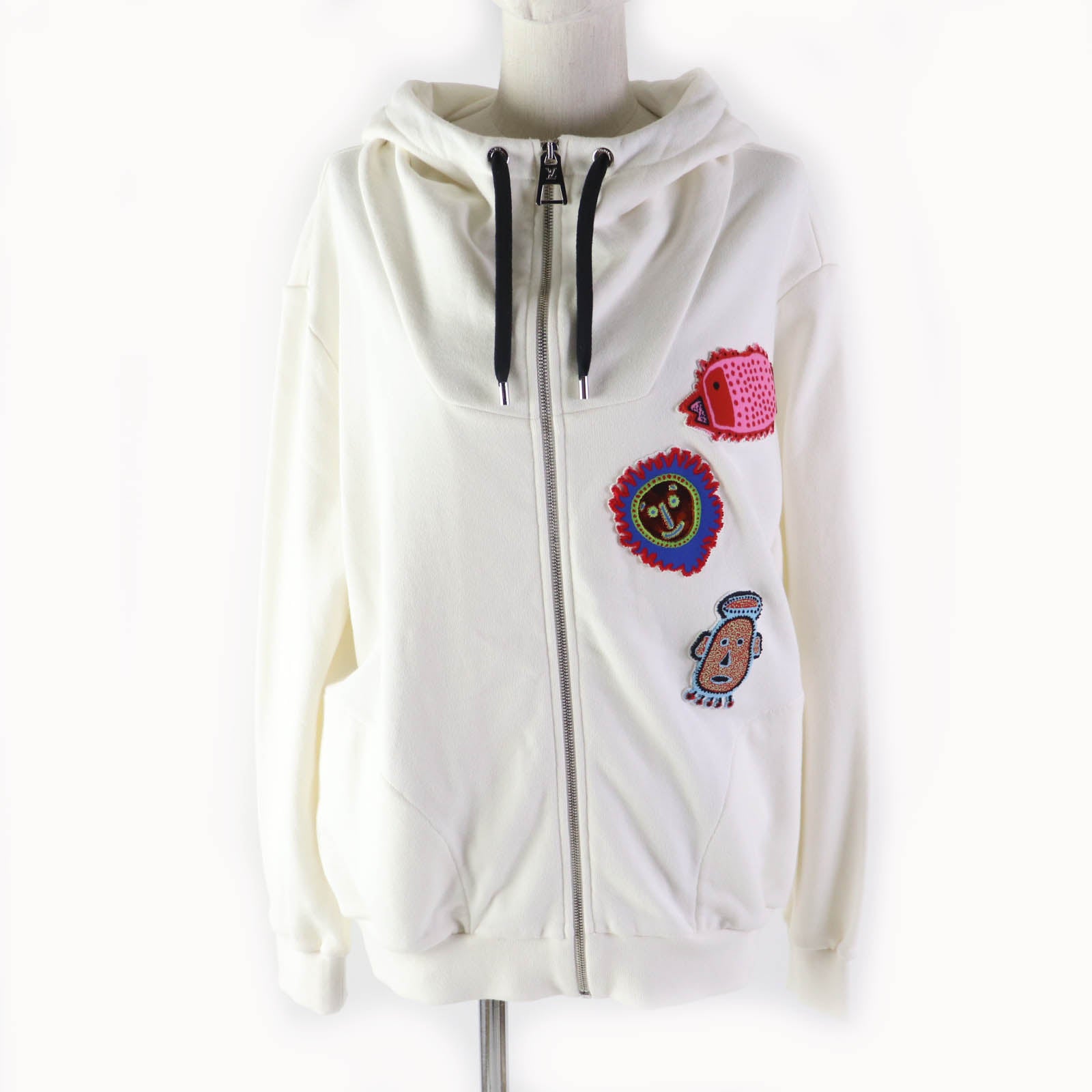 Louis Vuitton Yayoi Kusama Cotton Zip Up Hoodie