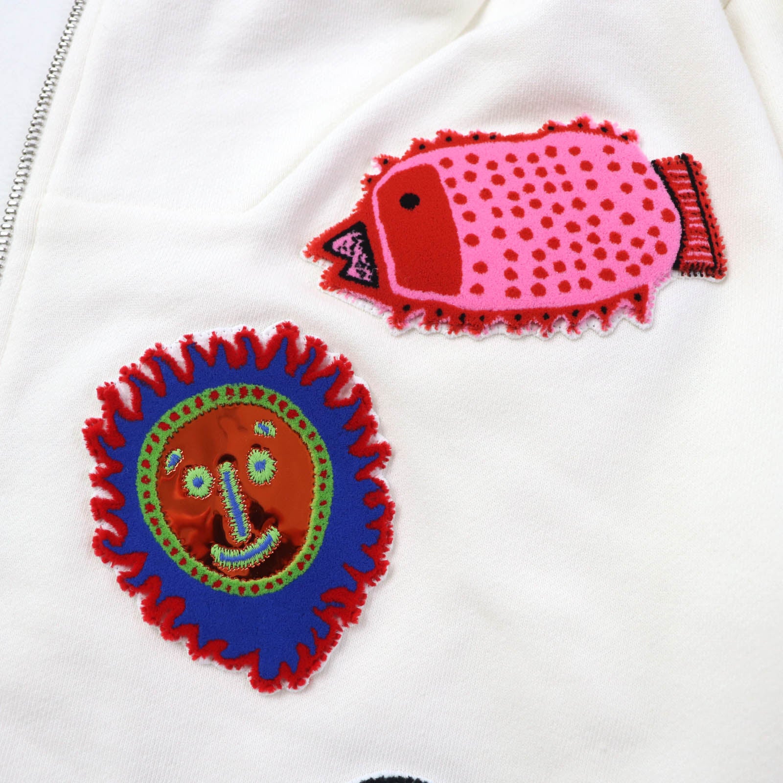 Louis Vuitton Yayoi Kusama Cotton Zip Up Hoodie