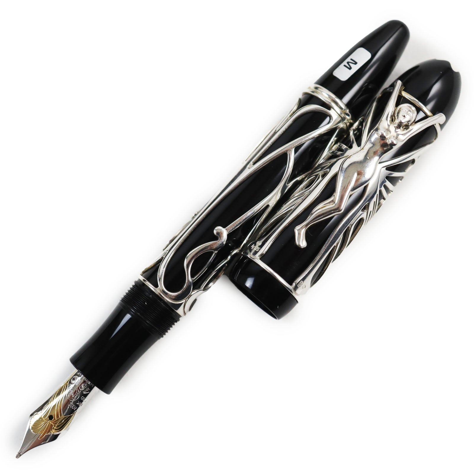 Montblanc Patron Series 2002 Andrew Carnegie AG925 Fountain Pen