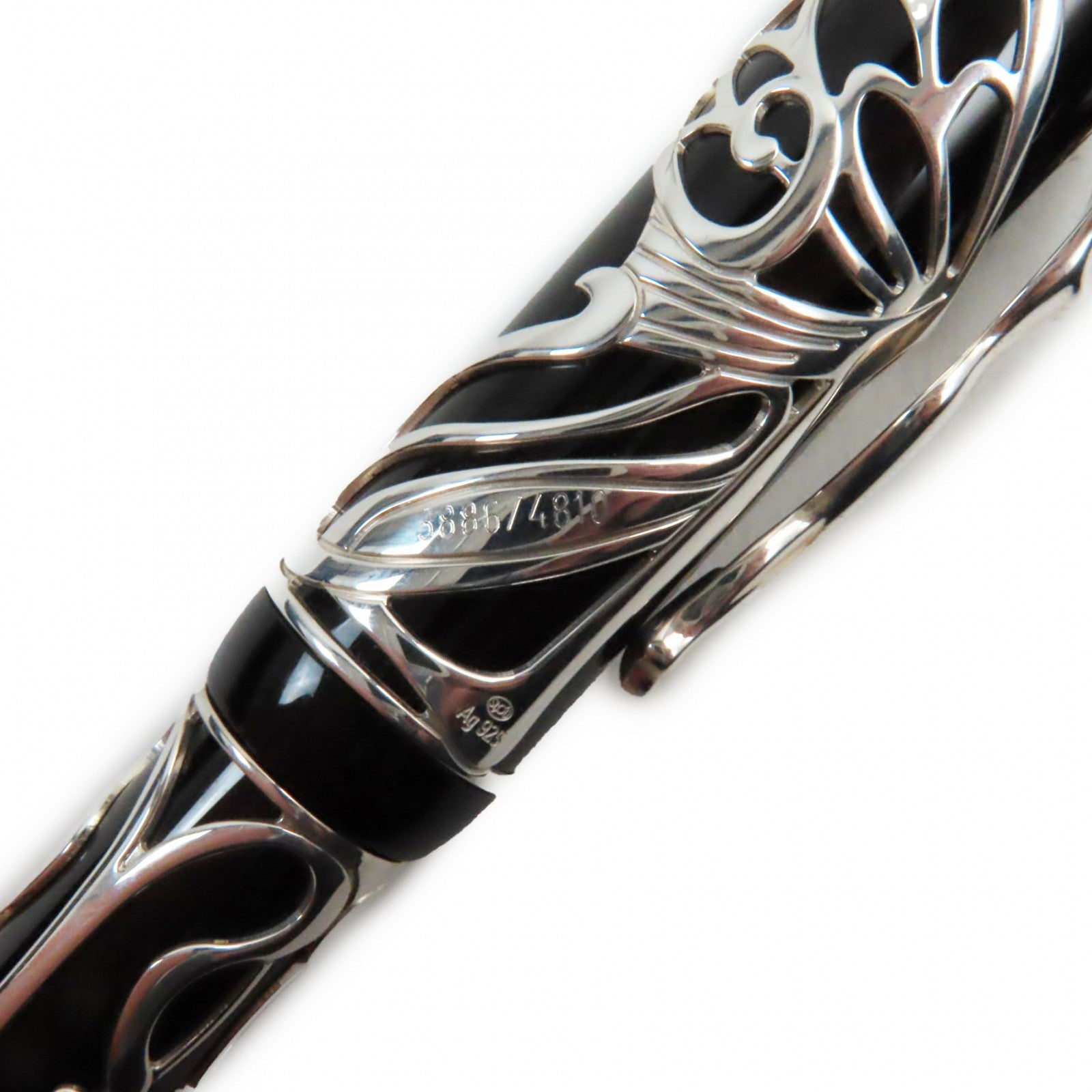 Montblanc Patron Series 2002 Andrew Carnegie AG925 Fountain Pen