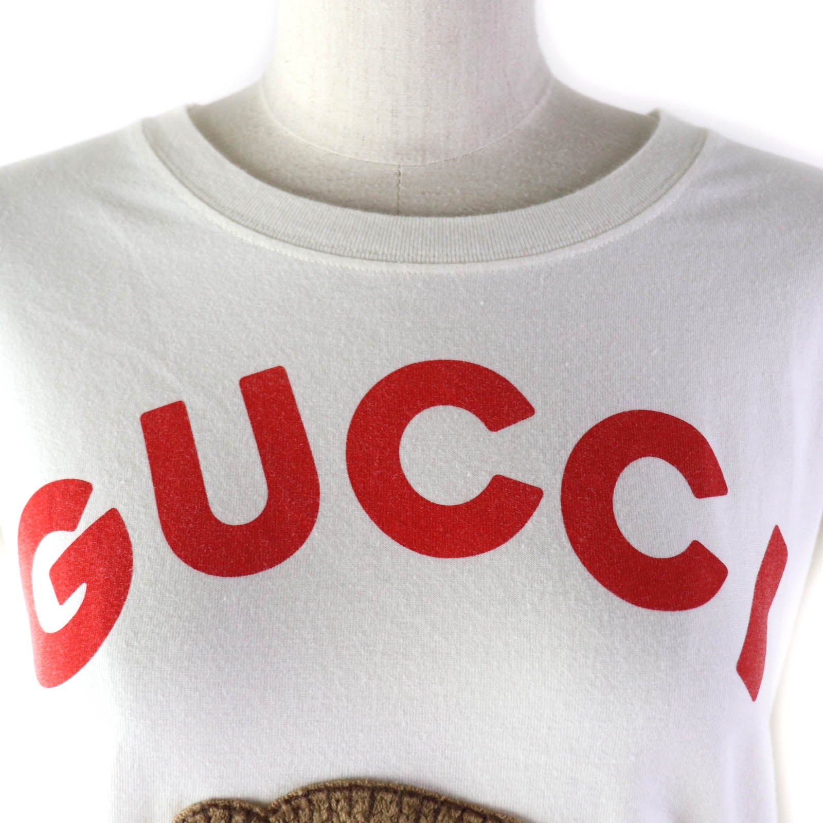 Gucci Teddy Bear Patch T-Shirt XS