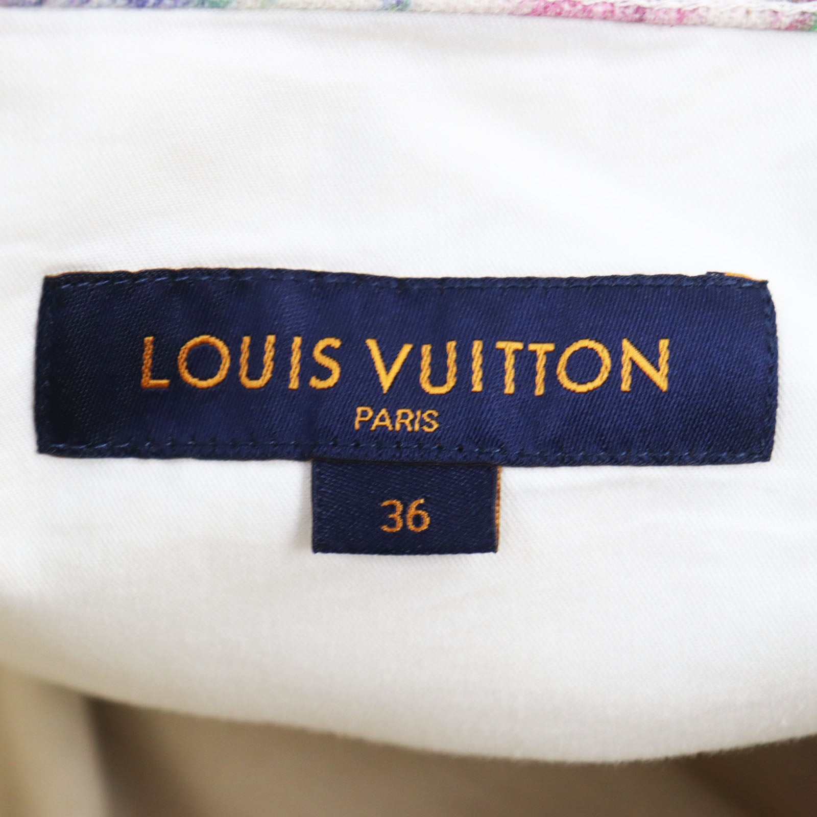 Louis Vuitton Denim Pants Multicolor 36