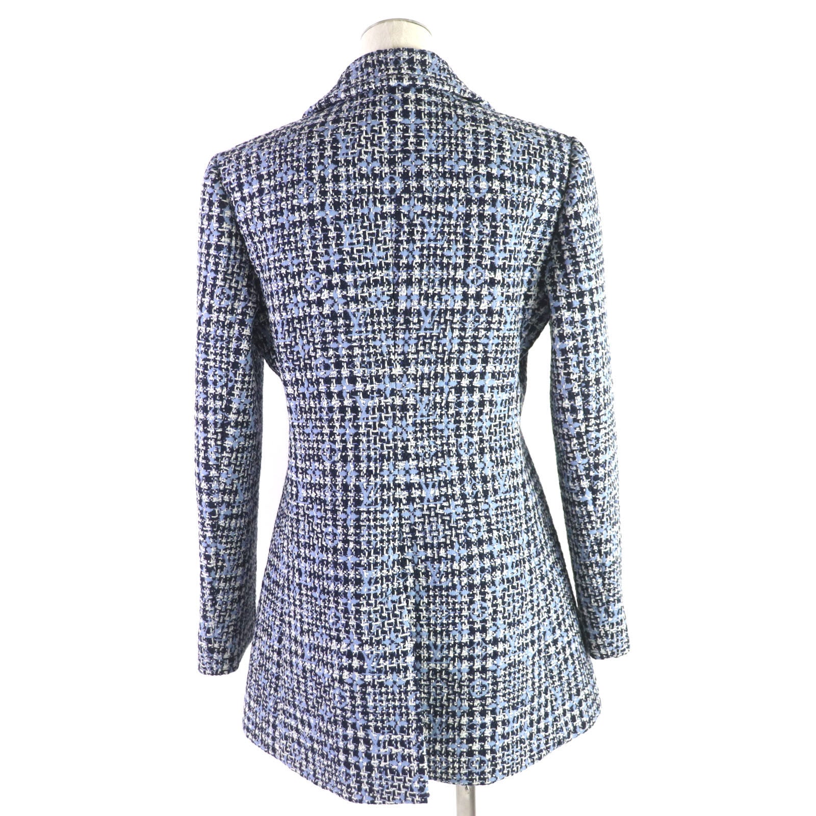 Louis Vuitton Wool Mohair Tweed Jacket Women