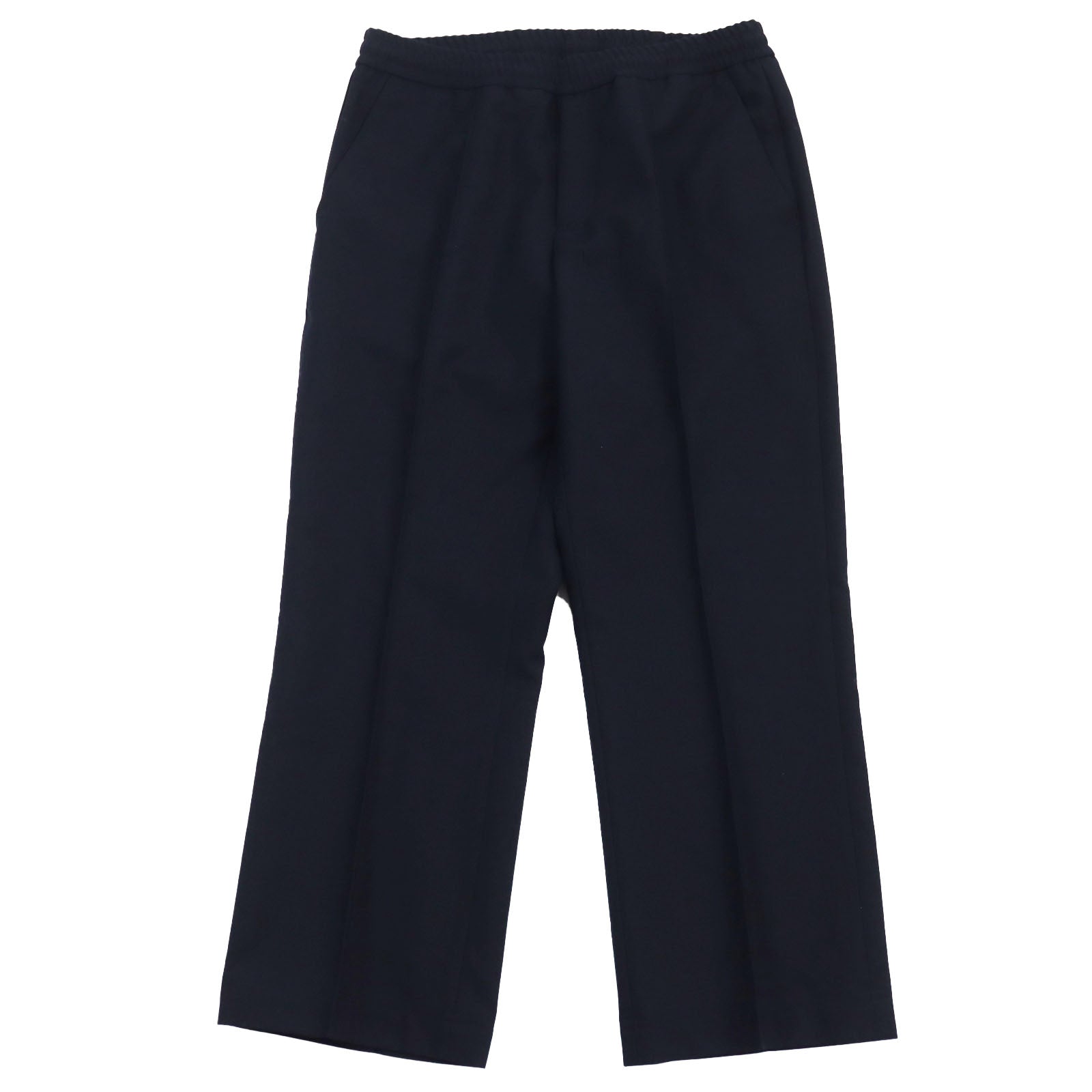 Moncler PANTALONE Polyester Wool Pants Navy