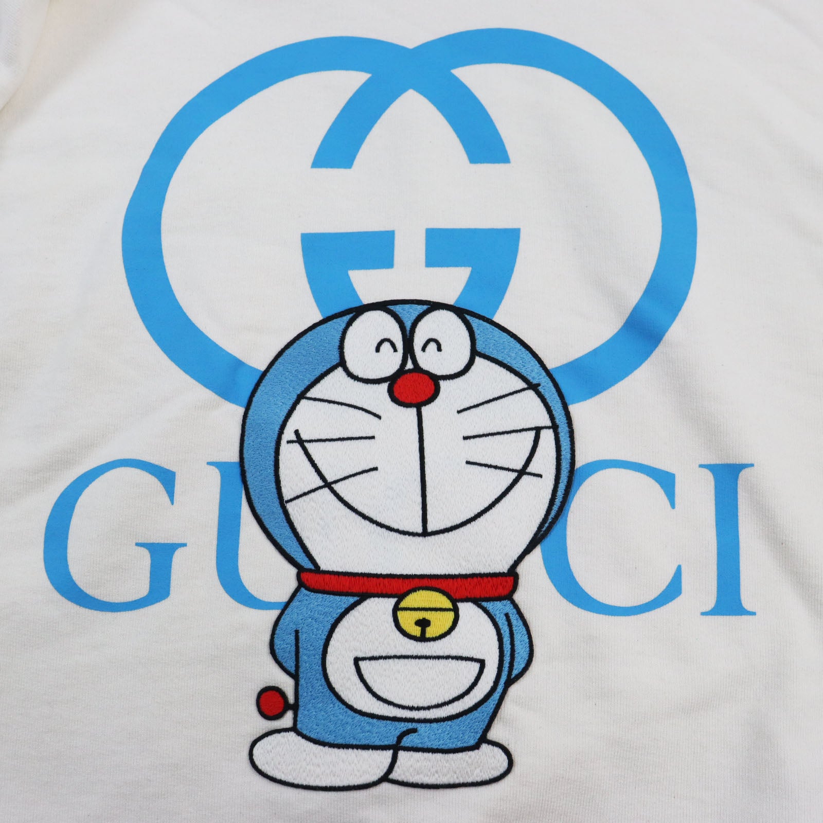 Gucci Doraemon Hoodie Sweatshirt Ivory S