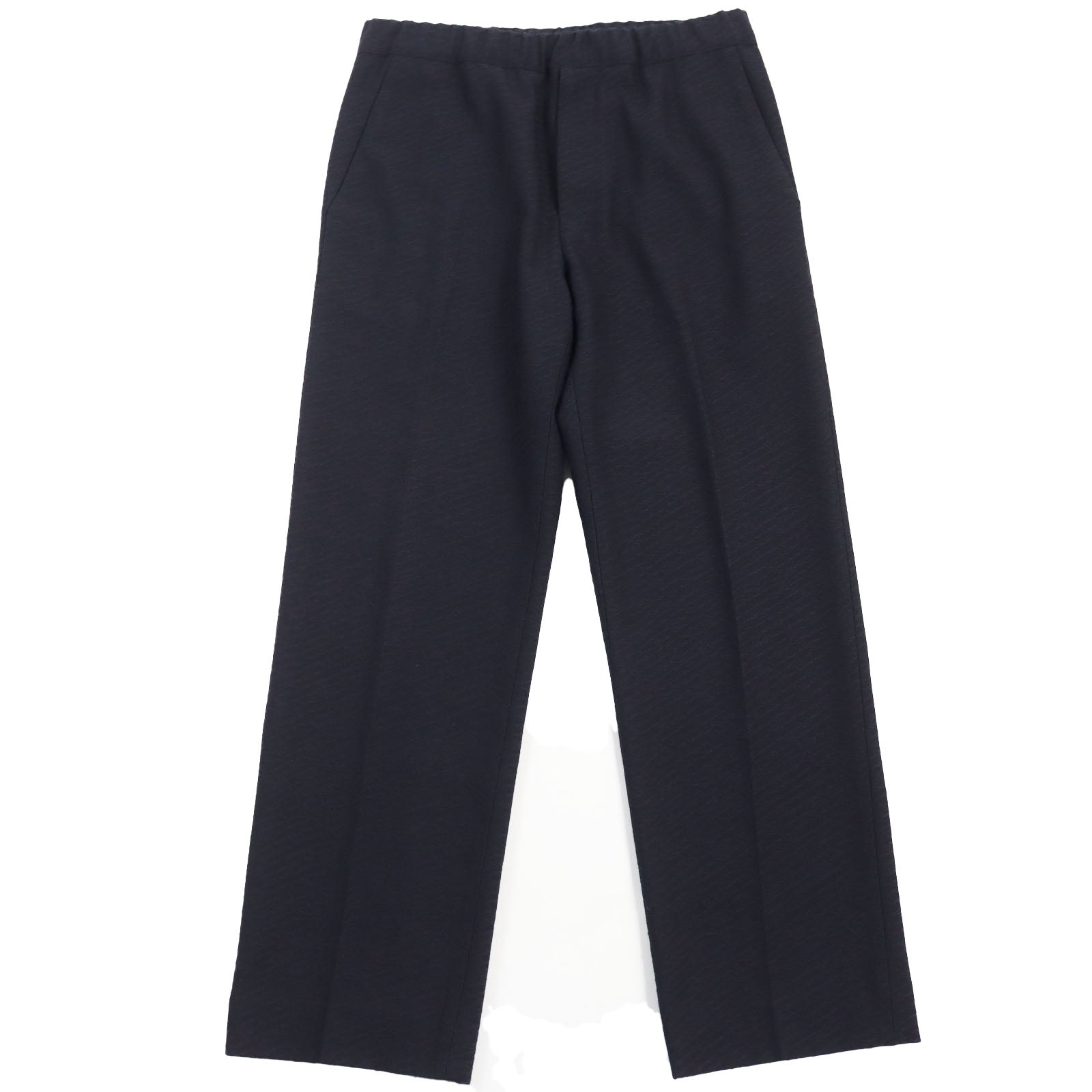 Louis Vuitton Wool Drawstring Trousers Navy