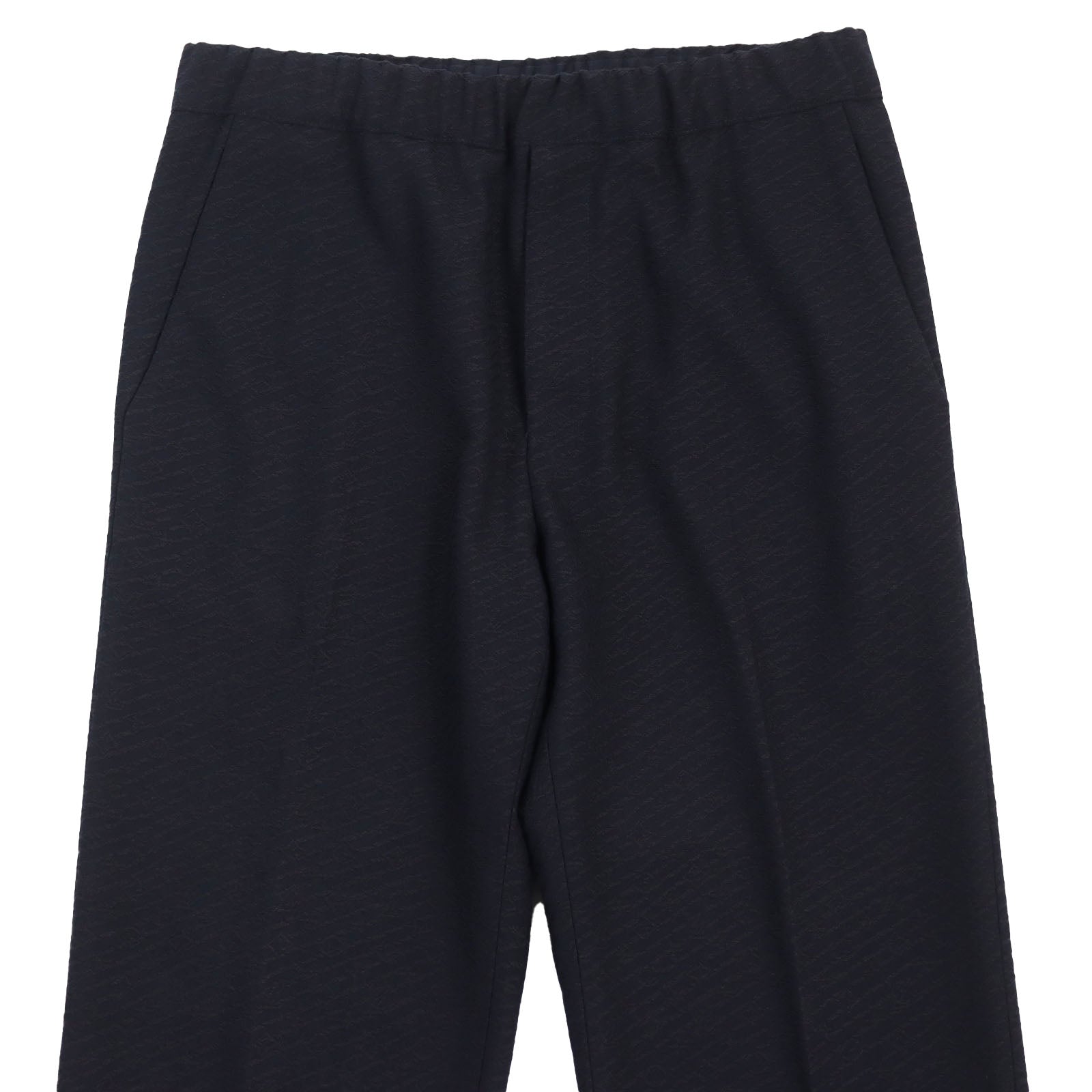 Louis Vuitton Wool Drawstring Trousers Navy