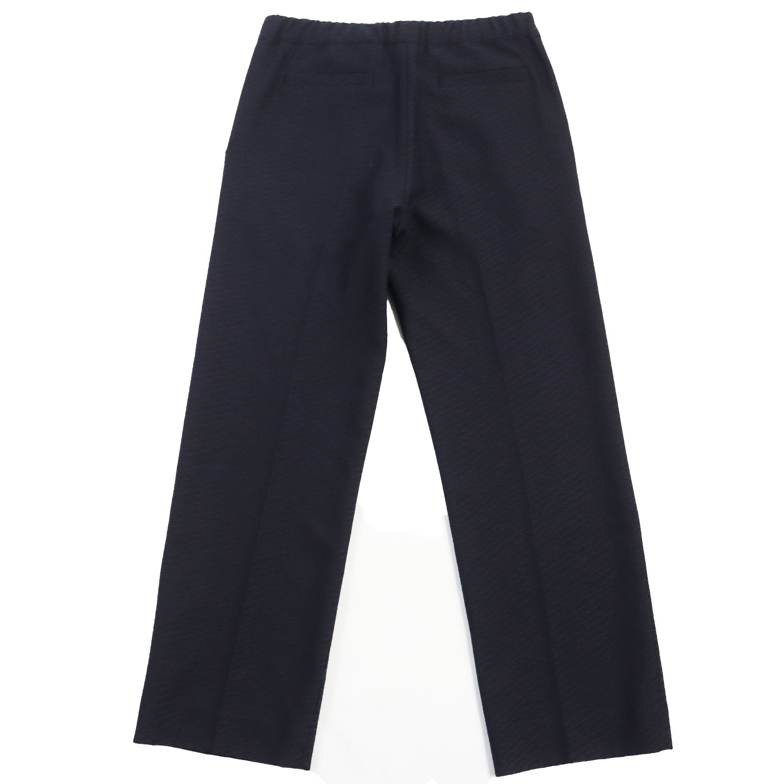 Louis Vuitton Wool Drawstring Trousers Navy