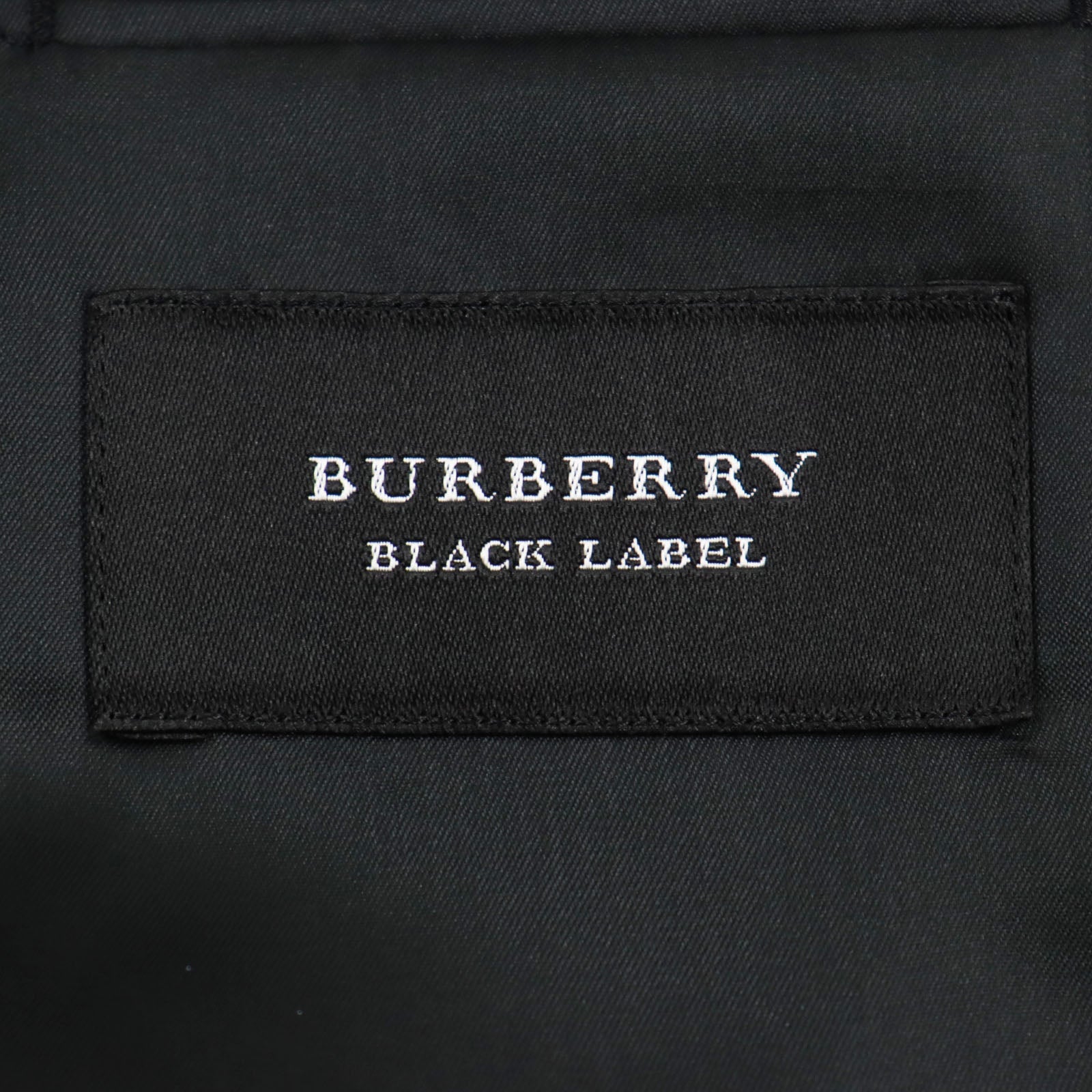 Burberry Wool Suit Black Stripe 42L