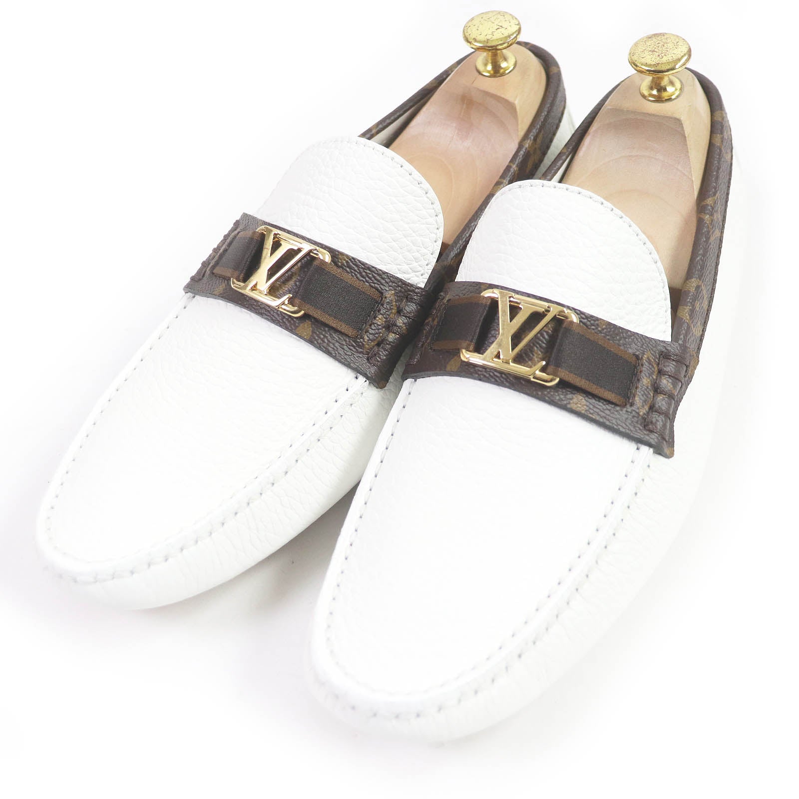 Louis Vuitton Hockenheim Monogram Loafers 7.5