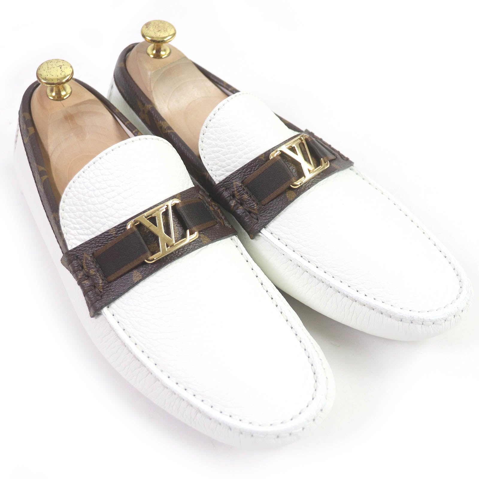 Louis Vuitton Hockenheim Monogram Loafers 7.5