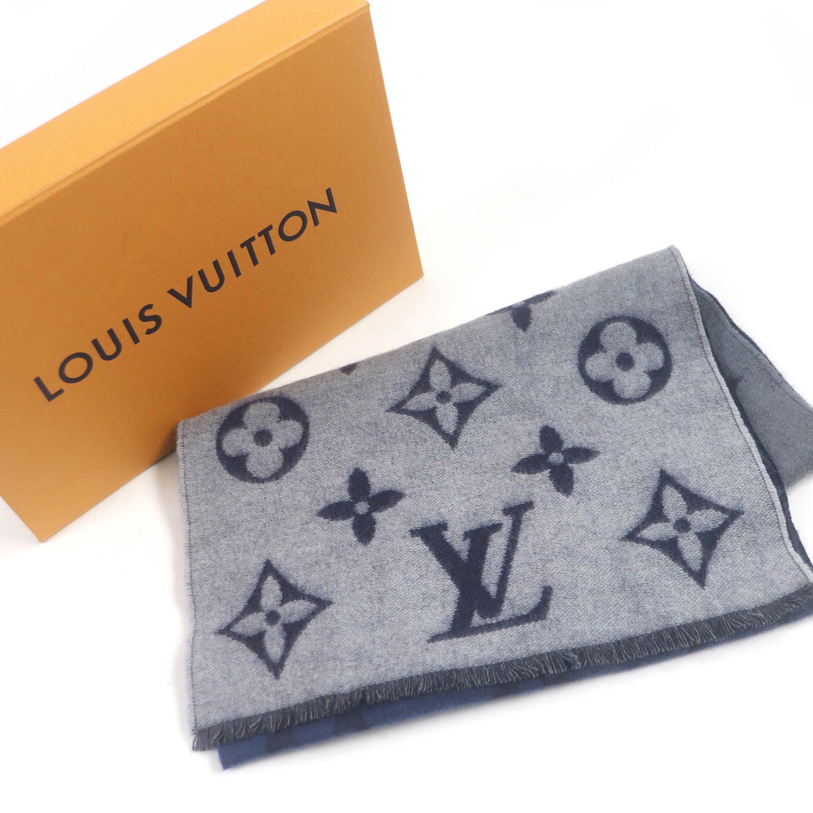 Louis Vuitton Monogram Cashmere Gradient Scarf