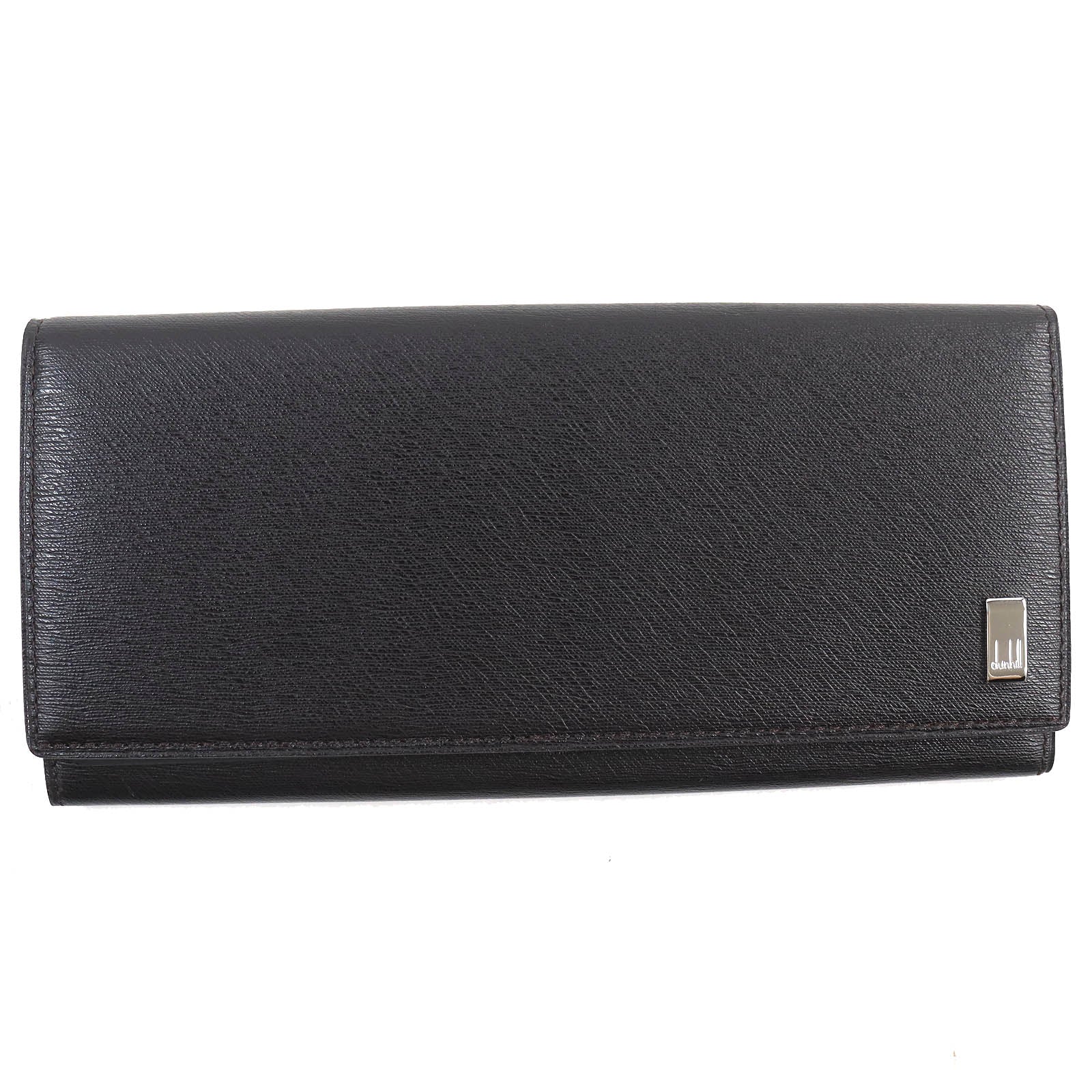 Dunhill Leather Side Car Logo Bi-fold Wallet