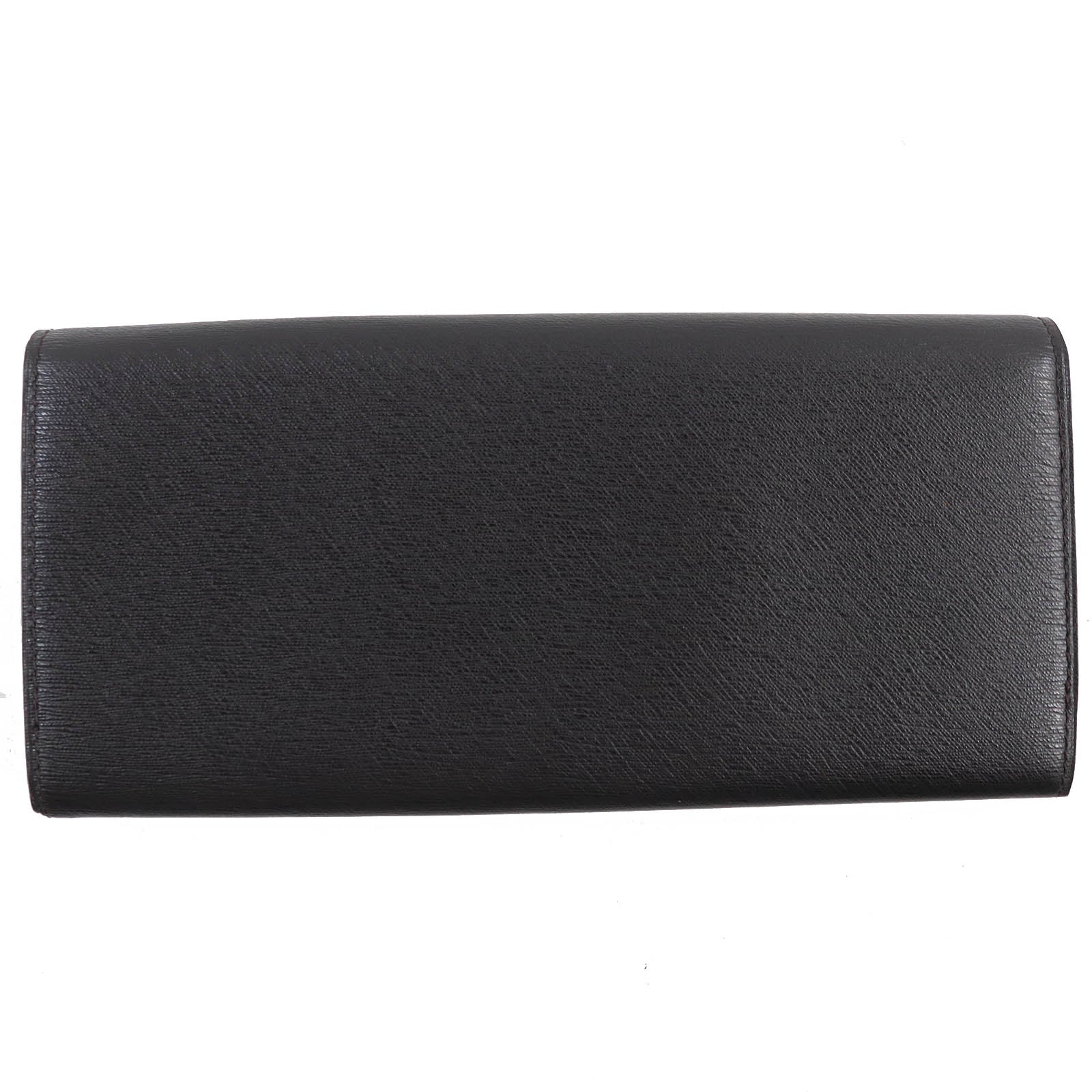 Dunhill Leather Side Car Logo Bi-fold Wallet