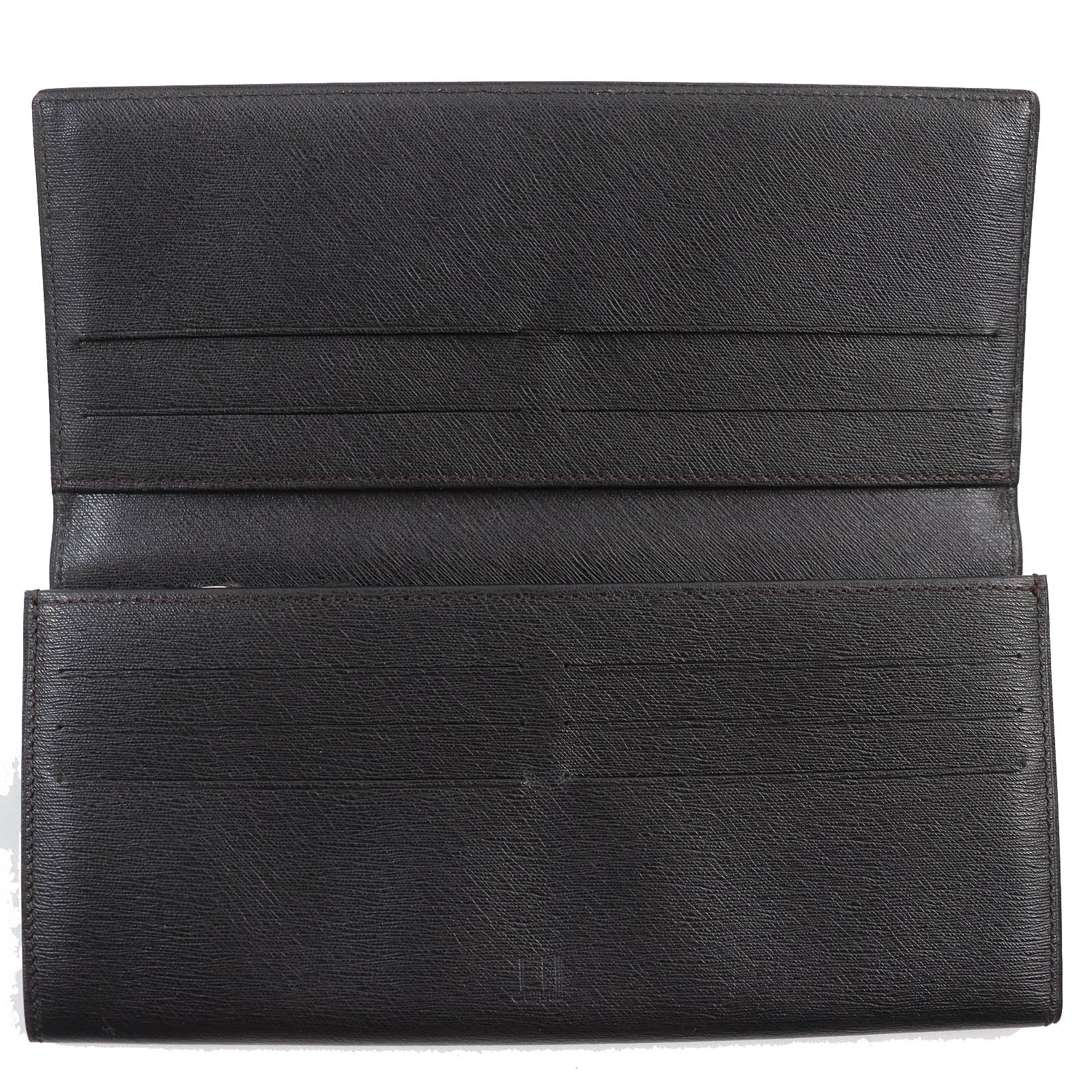 Dunhill Leather Side Car Logo Bi-fold Wallet