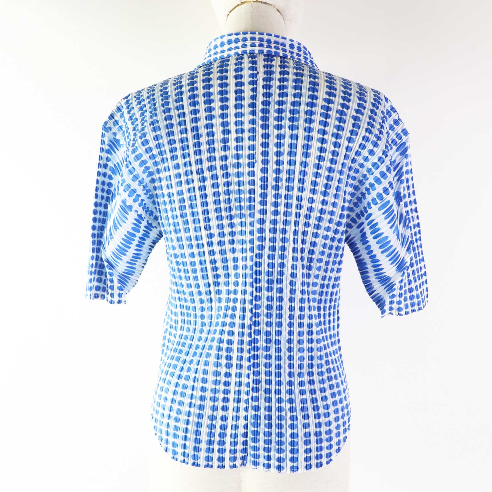 Issey Miyake Dot Pattern Shirt Women