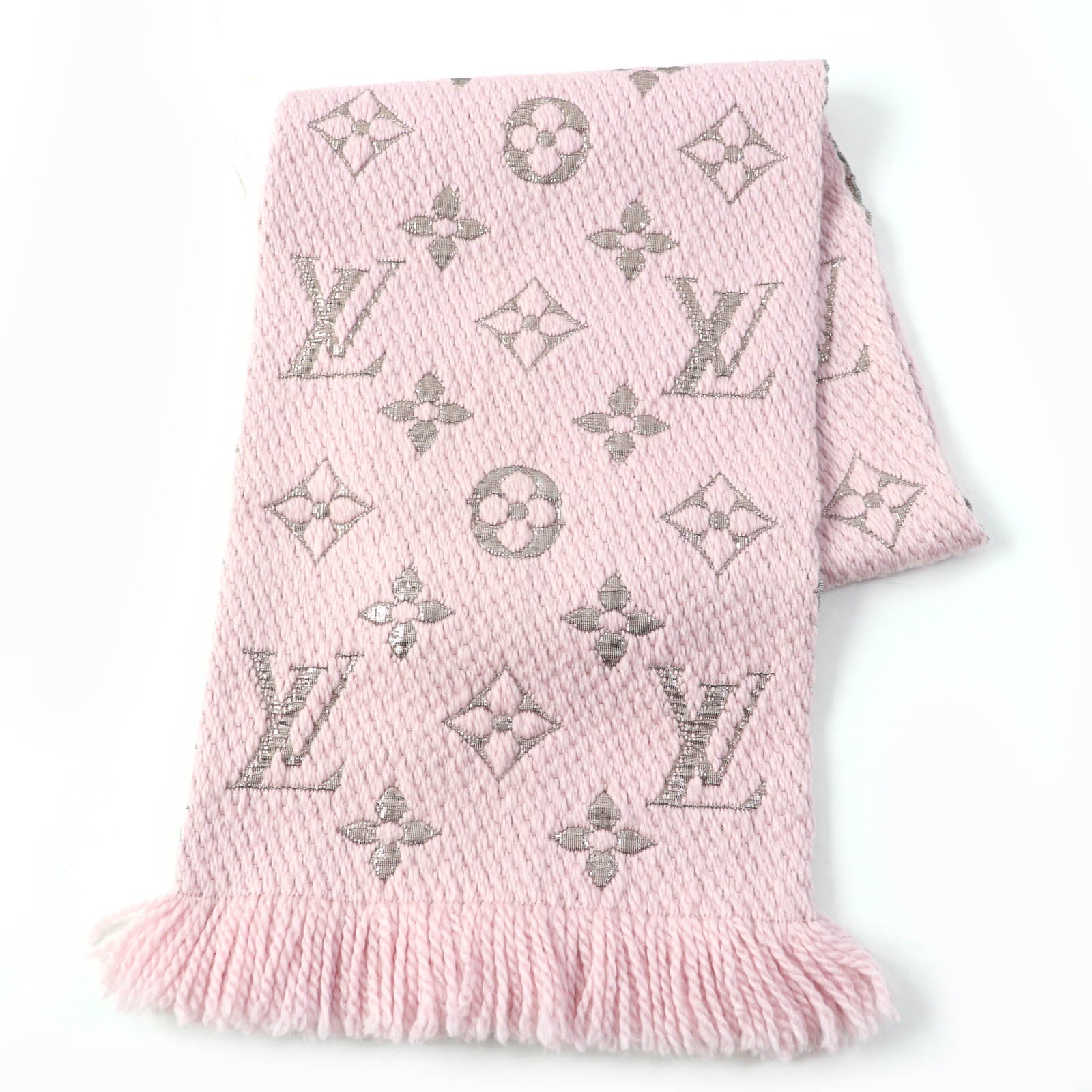 Louis Vuitton Logomania Shine Wool Silk Scarf M70466