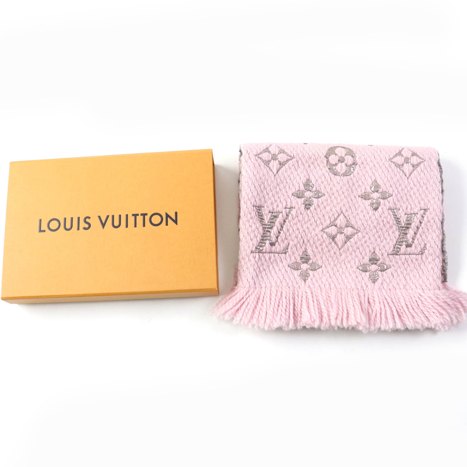 Louis Vuitton Logomania Shine Wool Silk Scarf M70466