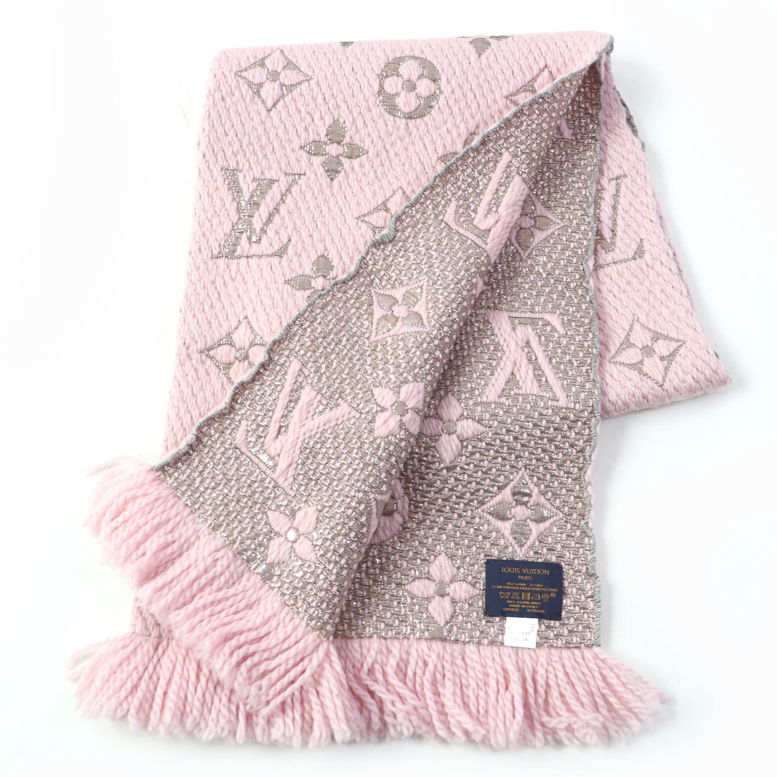 Louis Vuitton Logomania Shine Wool Silk Scarf M70466