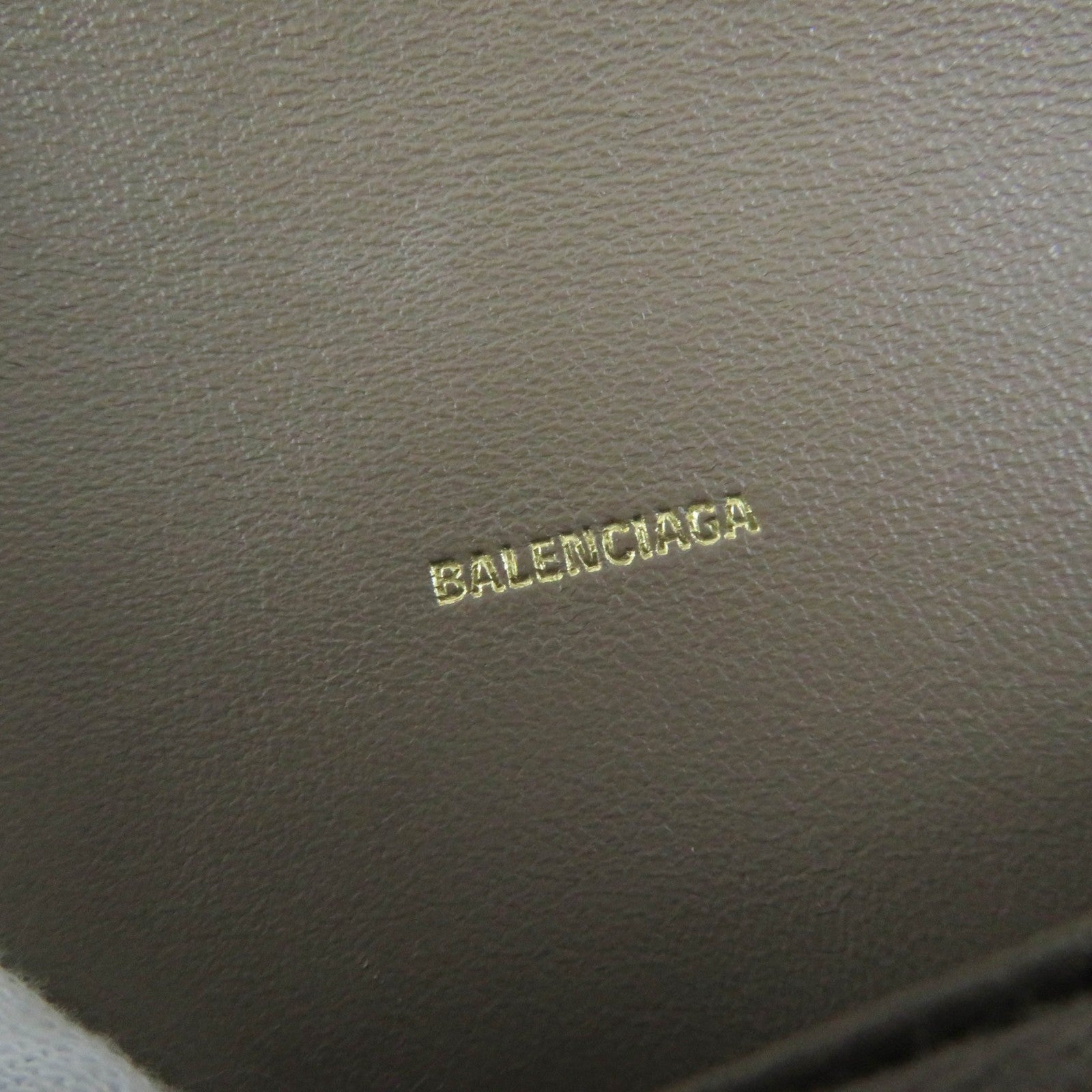 Balenciaga Leather Slim Continental Wallet