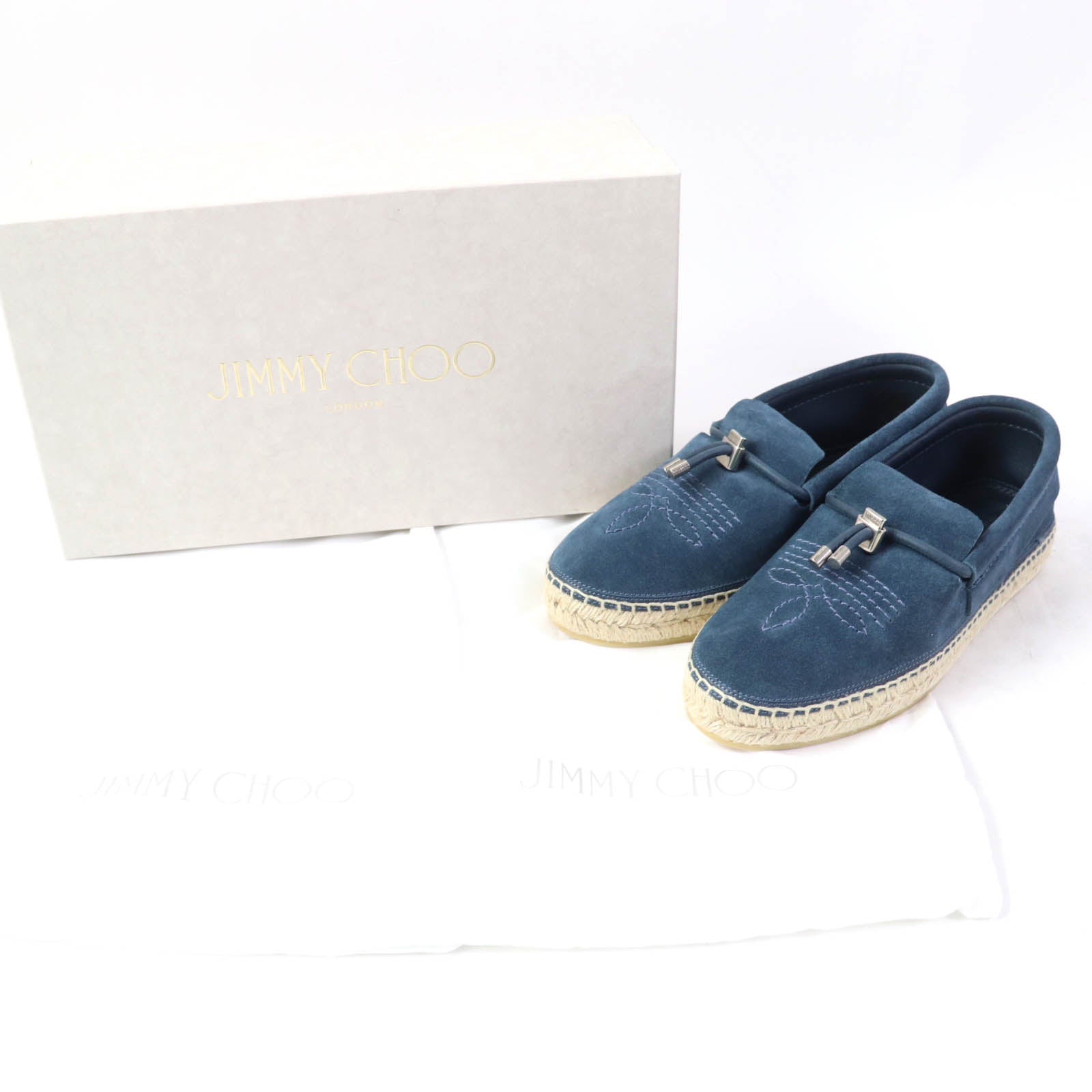 Jimmy Choo VADO Suede Espadrilles Shoes