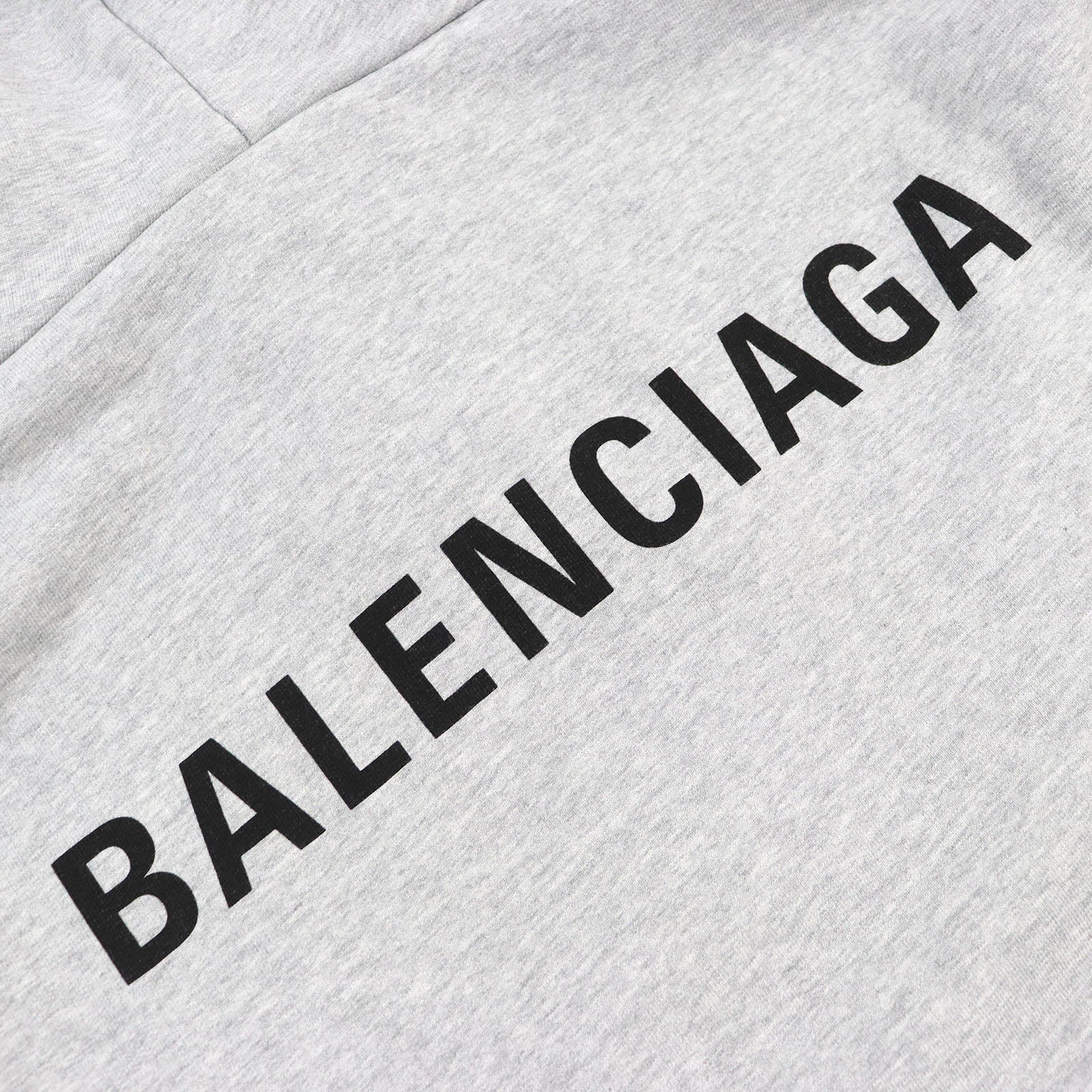 Balenciaga Cotton Back Logo Pullover Hoodie