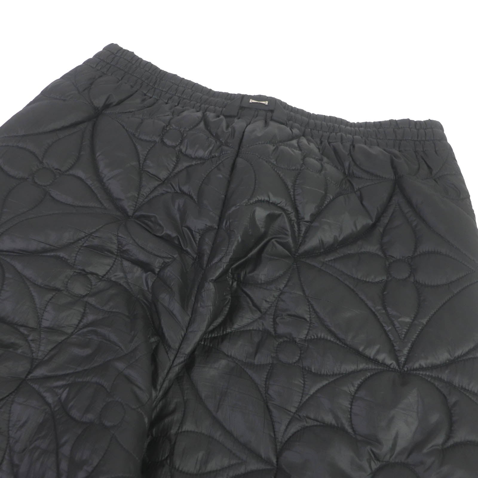 Louis Vuitton Monogram Quilted Sporty Trousers Black